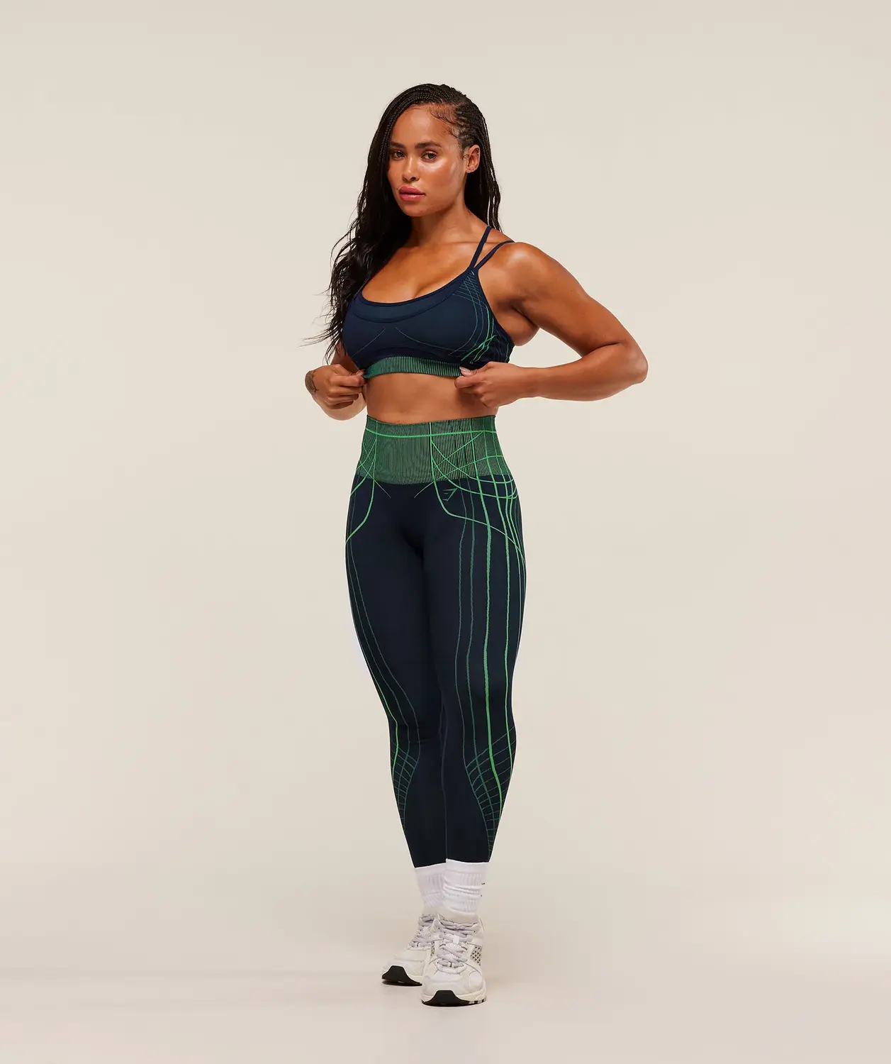 Apex Seamless Strappy Sports Bra Light Support - Image 3