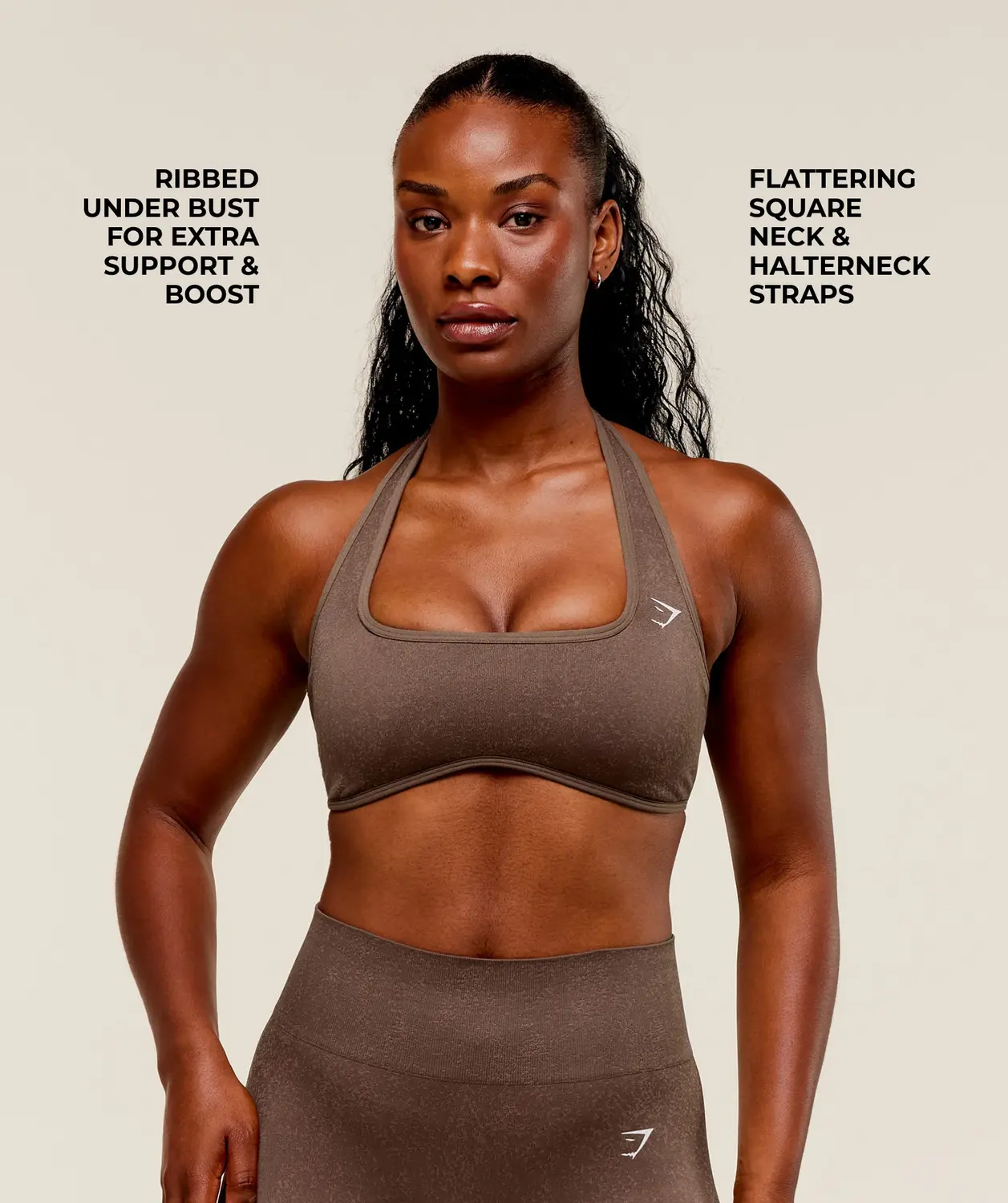 Adapt Fleck X Whitney Halterneck Sports Bra Light Support - Image 4