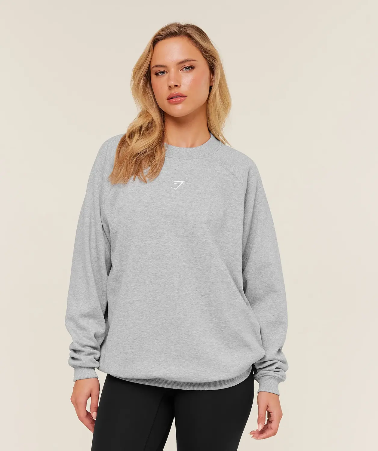 Training Oversized Fleece Sweatshirt Oversized Fit