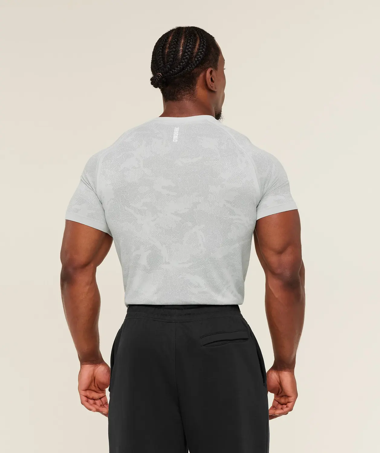 Geo Seamless T-Shirt Slim Fit - Image 2