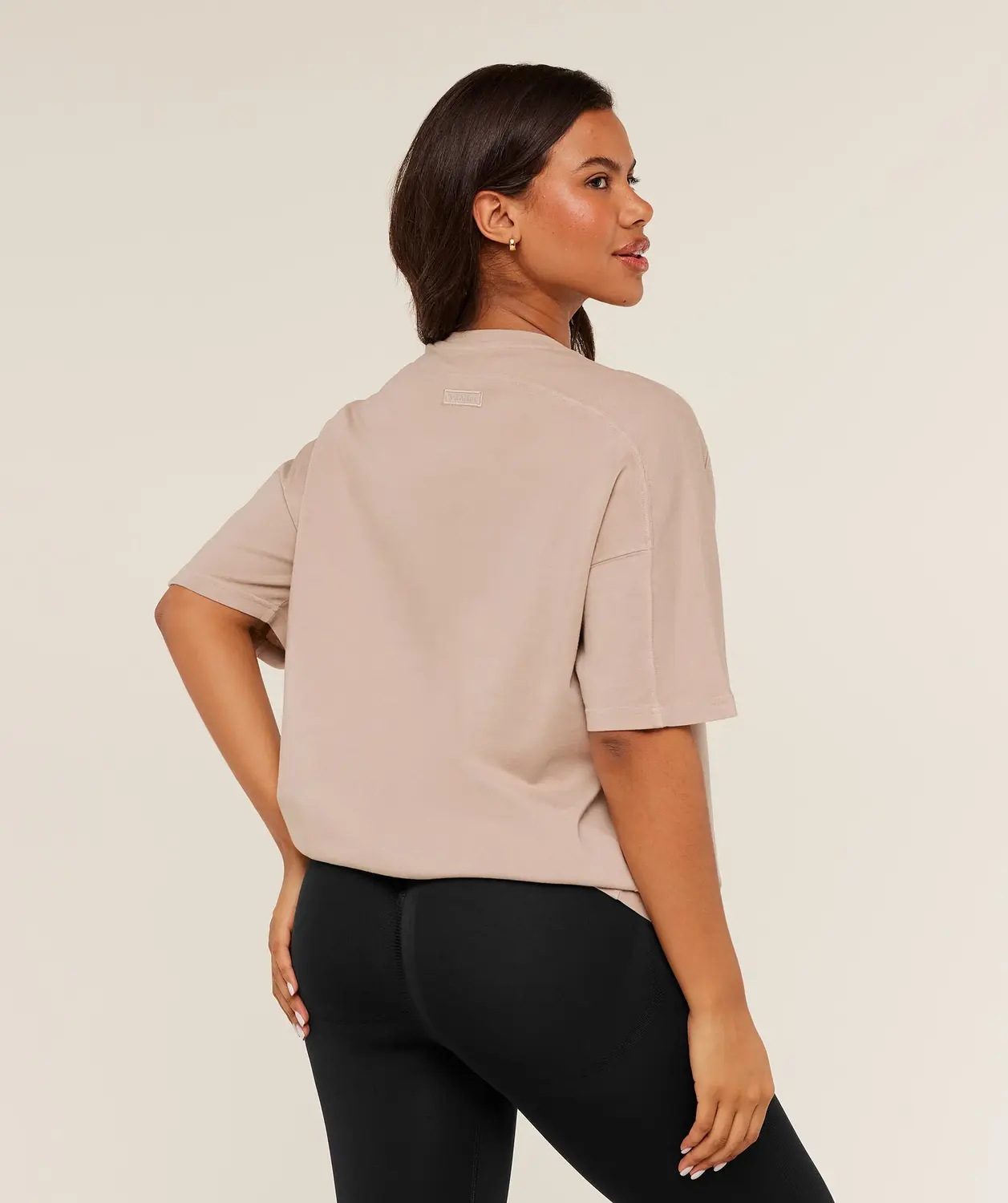 Pump Cover Structured Fleece Top Oversized Fit - Image 2