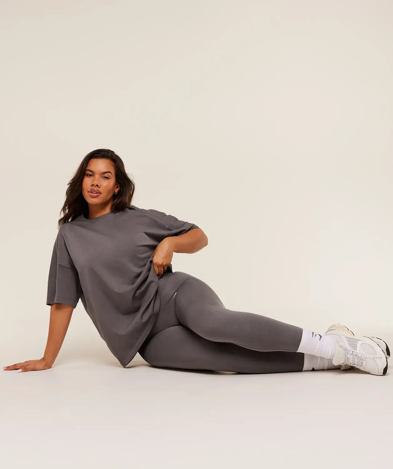 Pump Cover Structured Fleece Top Oversized Fit - Image 4