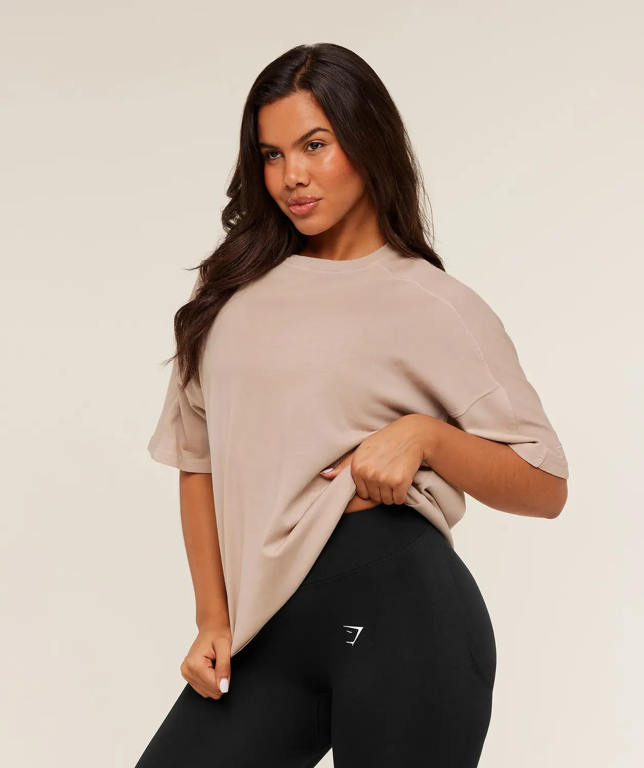 Pump Cover Structured Fleece Top Oversized Fit - Image 3
