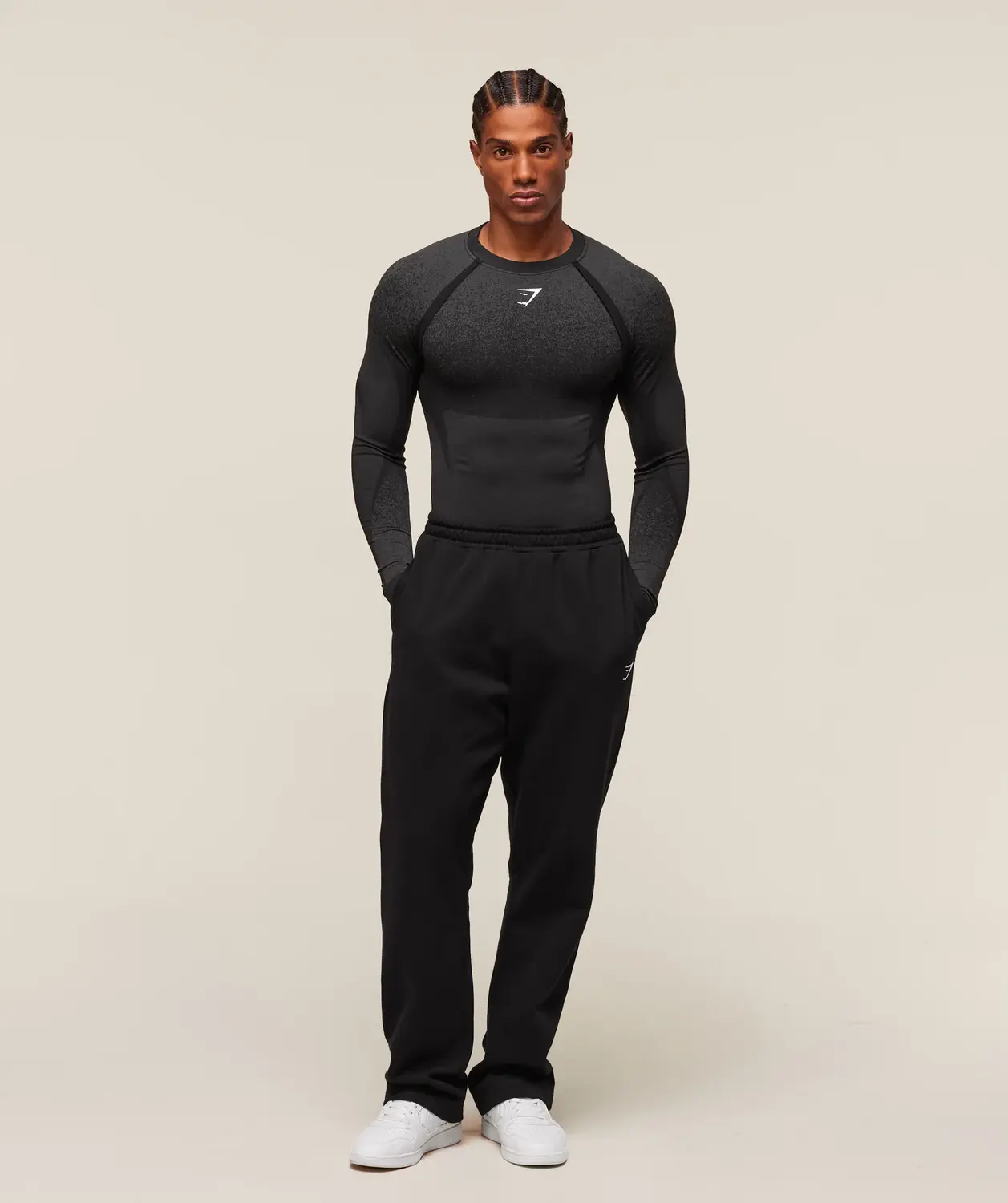 Shadow Seamless Long Sleeve T-Shirt Muscle Fit - Image 4