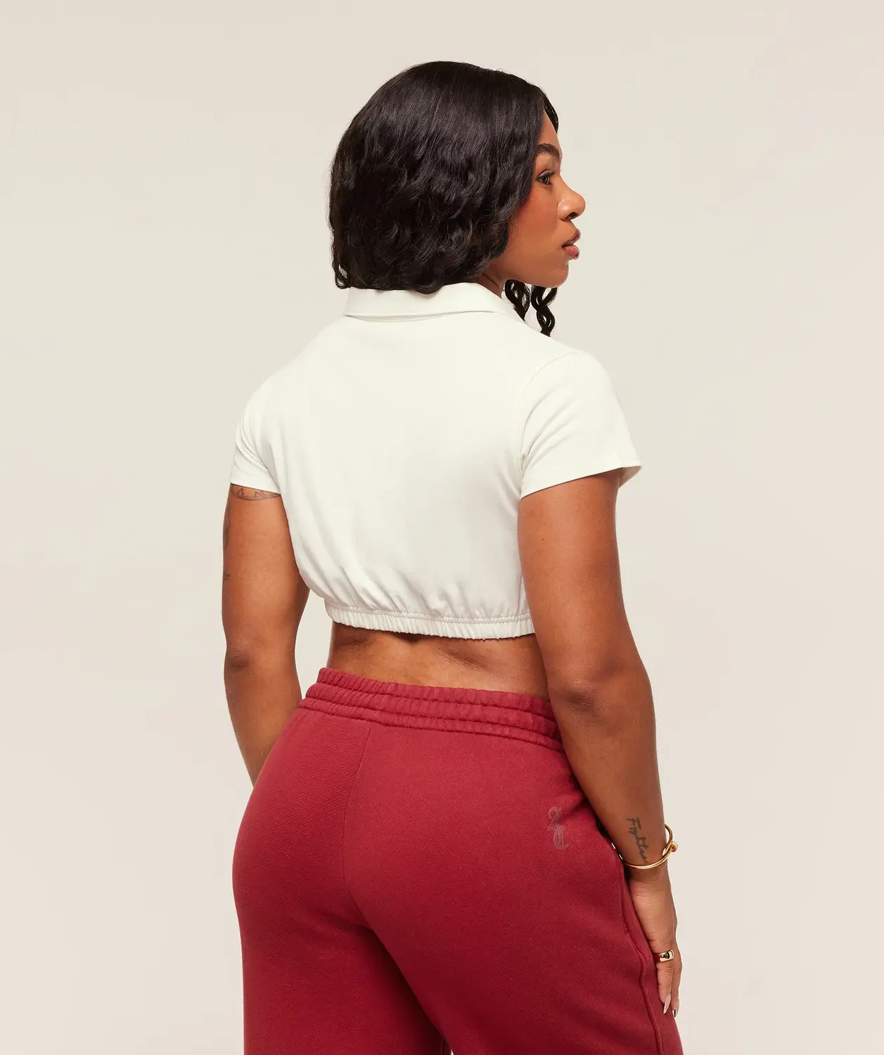Gymshark X Analis Cropped Polo - Image 2
