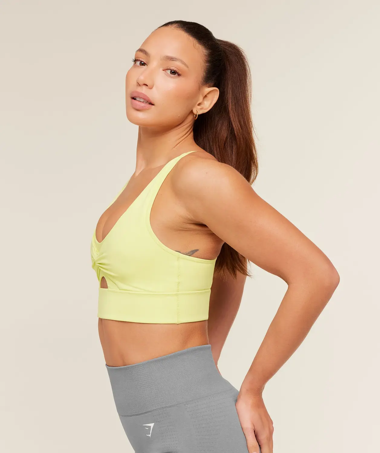 Twist Front Sports Bra Medium Support - Image 3