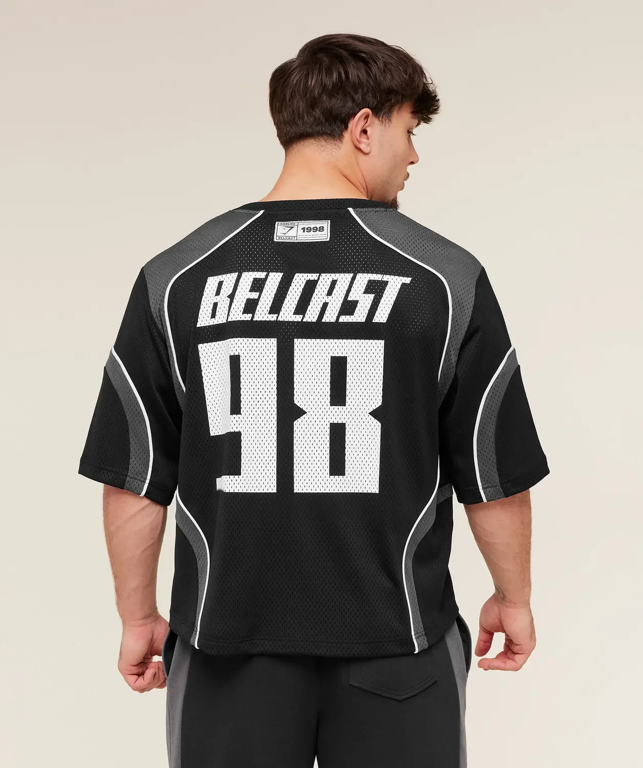 Gymshark X Carlos Belcast Mesh Jersey Oversized Fit