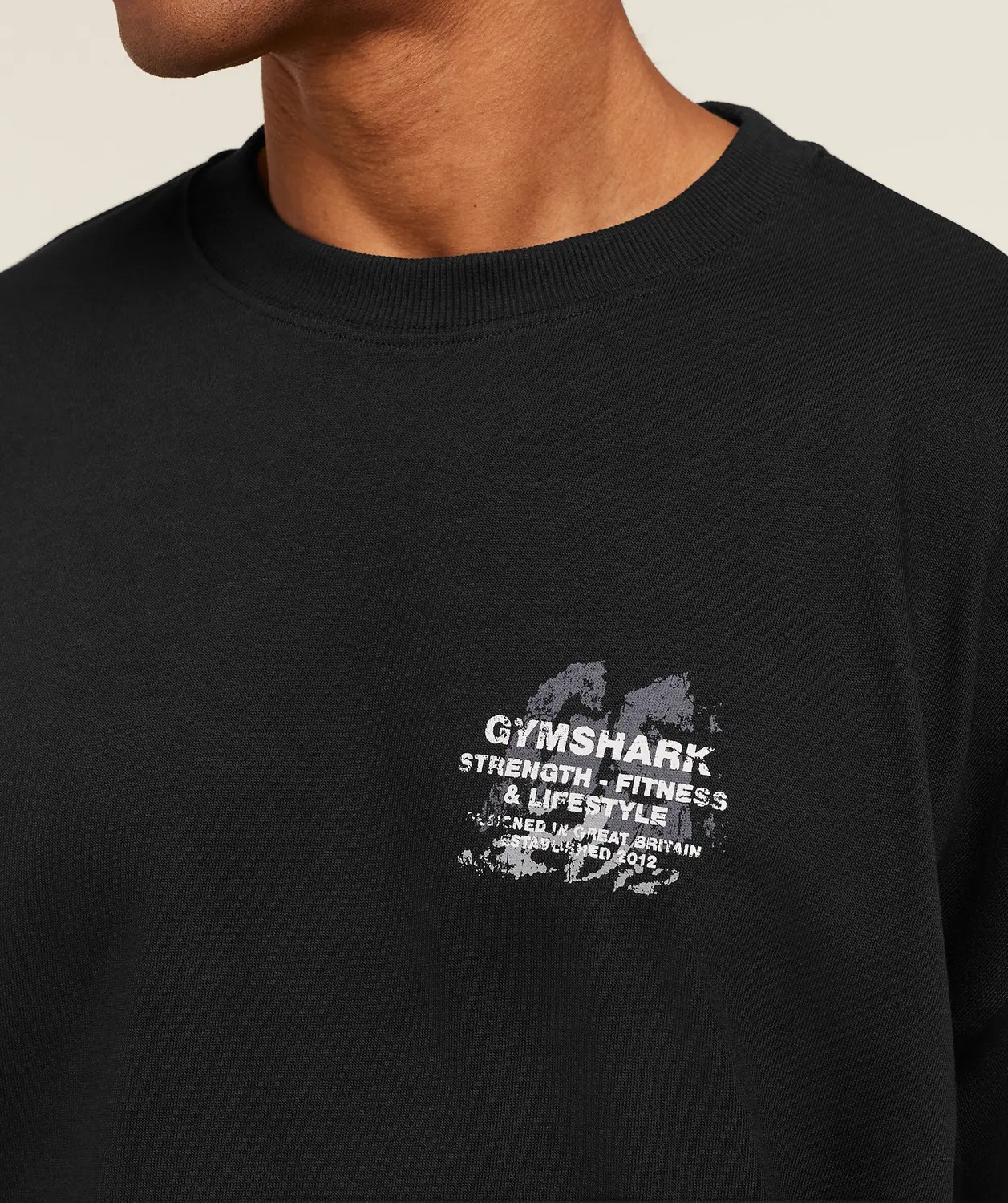 Strength Fitness & Lifestyle Long Sleeve T-Shirt Oversized Fit - Image 7