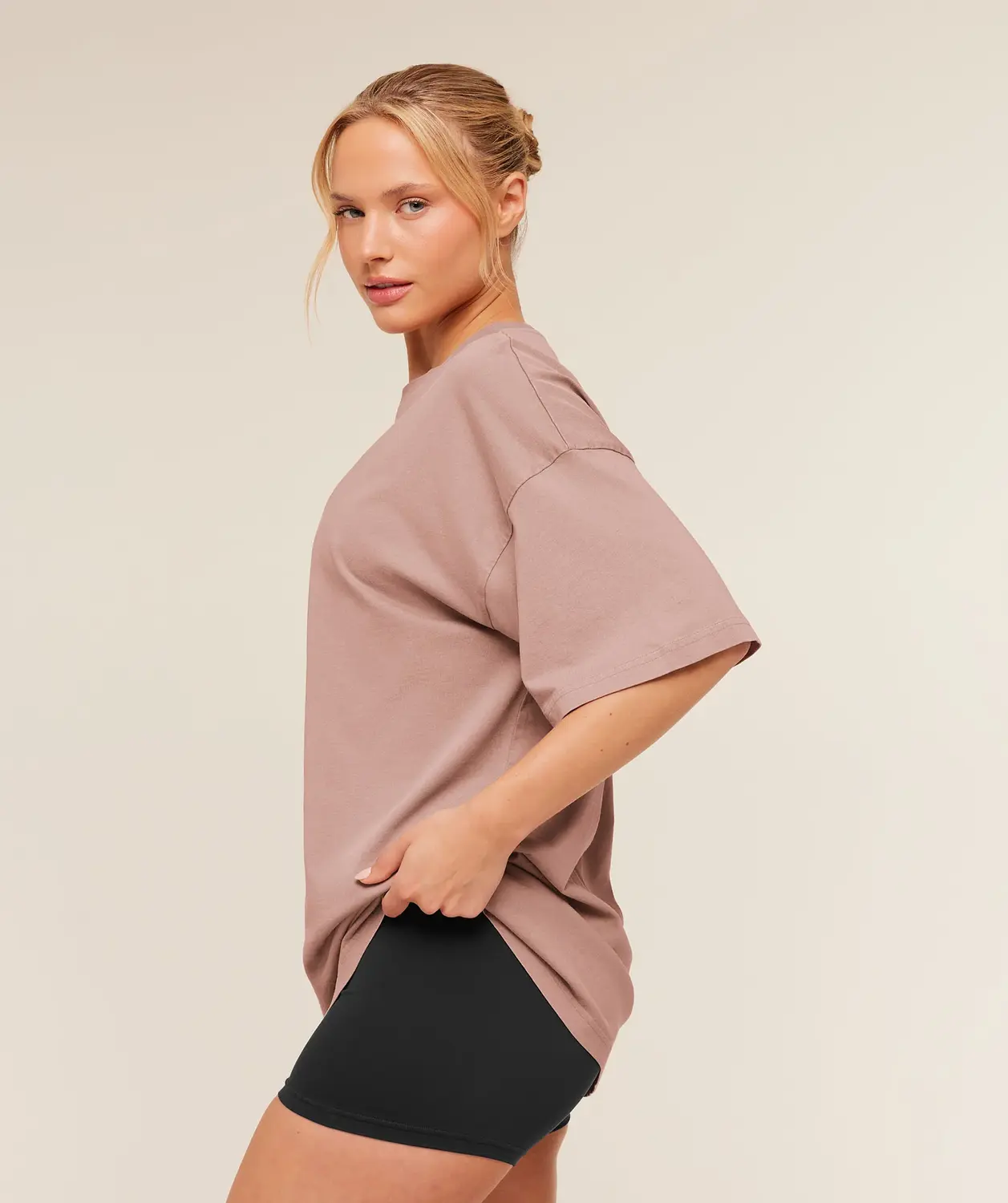 Chainstitch Graphic Short Sleeve T-Shirt Oversized Fit - Image 3