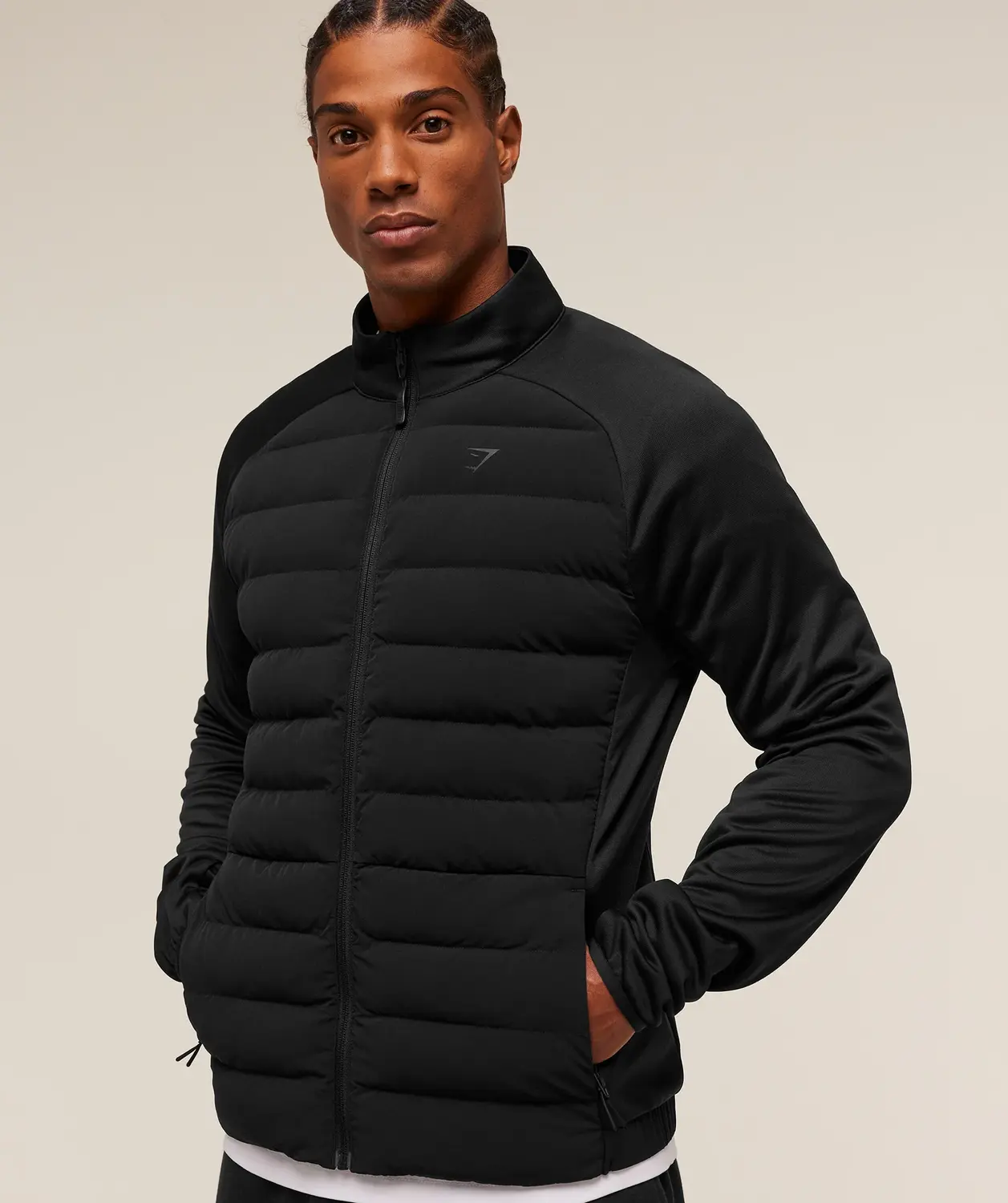Hybrid Quilted Jacket Slim Fit - Image 6