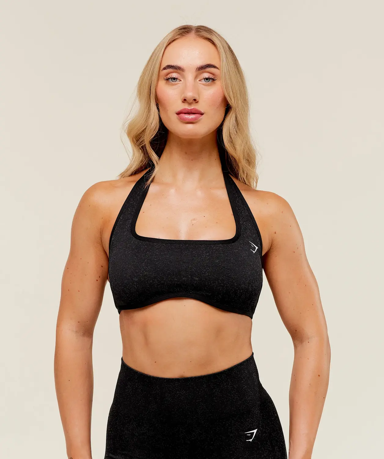 Adapt Fleck X Whitney Halterneck Sports Bra Light Support