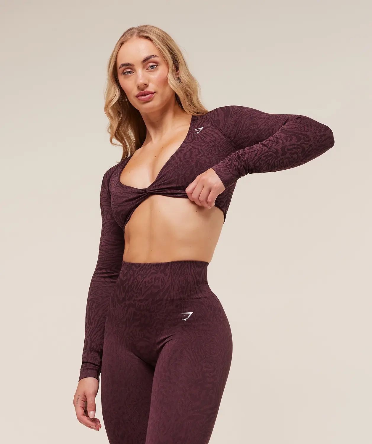 Adapt Animal Long Sleeve Crop Top *Final Sale - Non Returnable* - Image 7