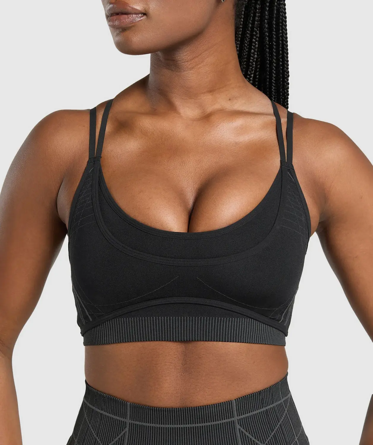 Apex Seamless Strappy Sports Bra Light Support - Image 5
