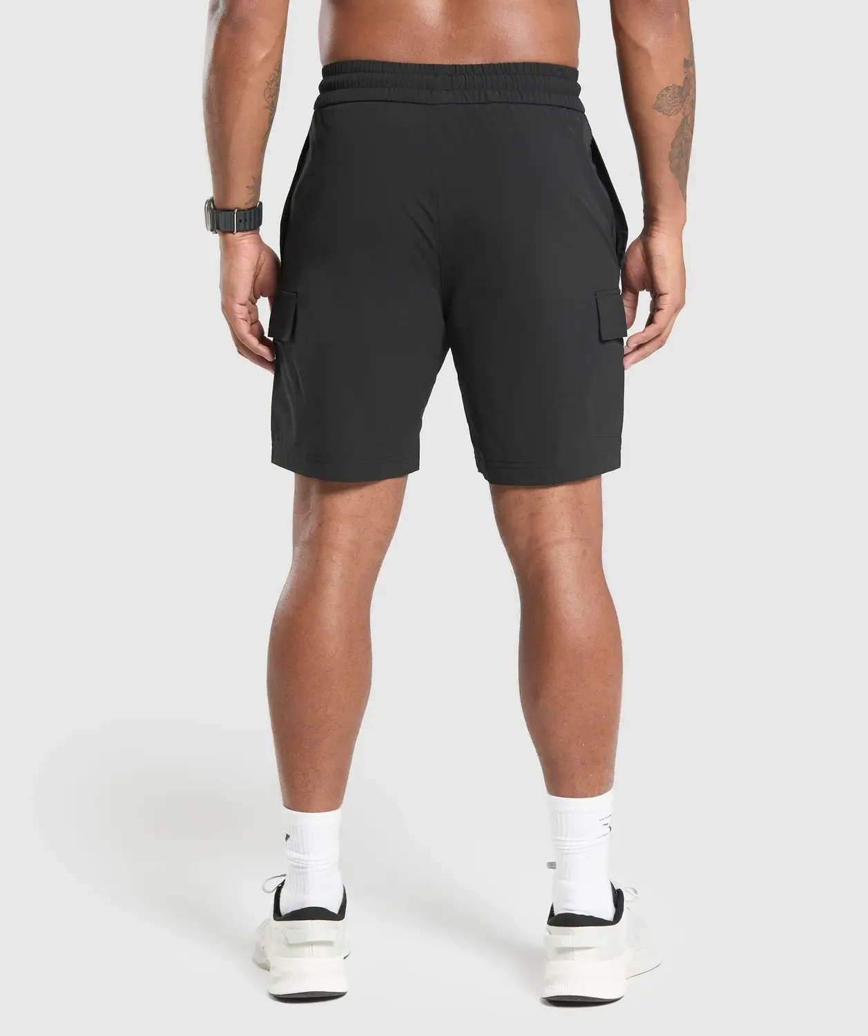 Stretch Woven Cargo Shorts Regular Fit - Image 3