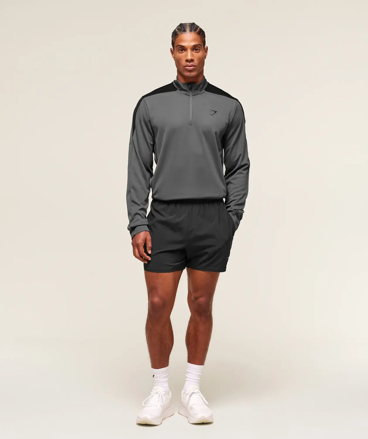 Arrival Block 1/4 Zip Slim Fit - Image 7