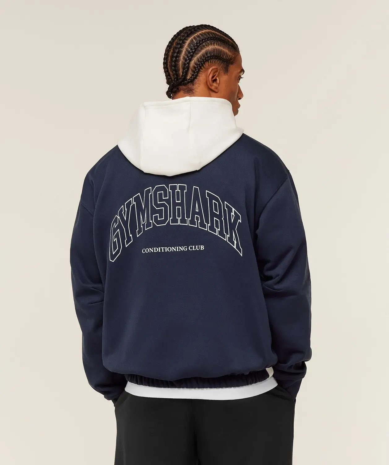 Collegiate Tech Hoodie Oversized Fit - Image 2