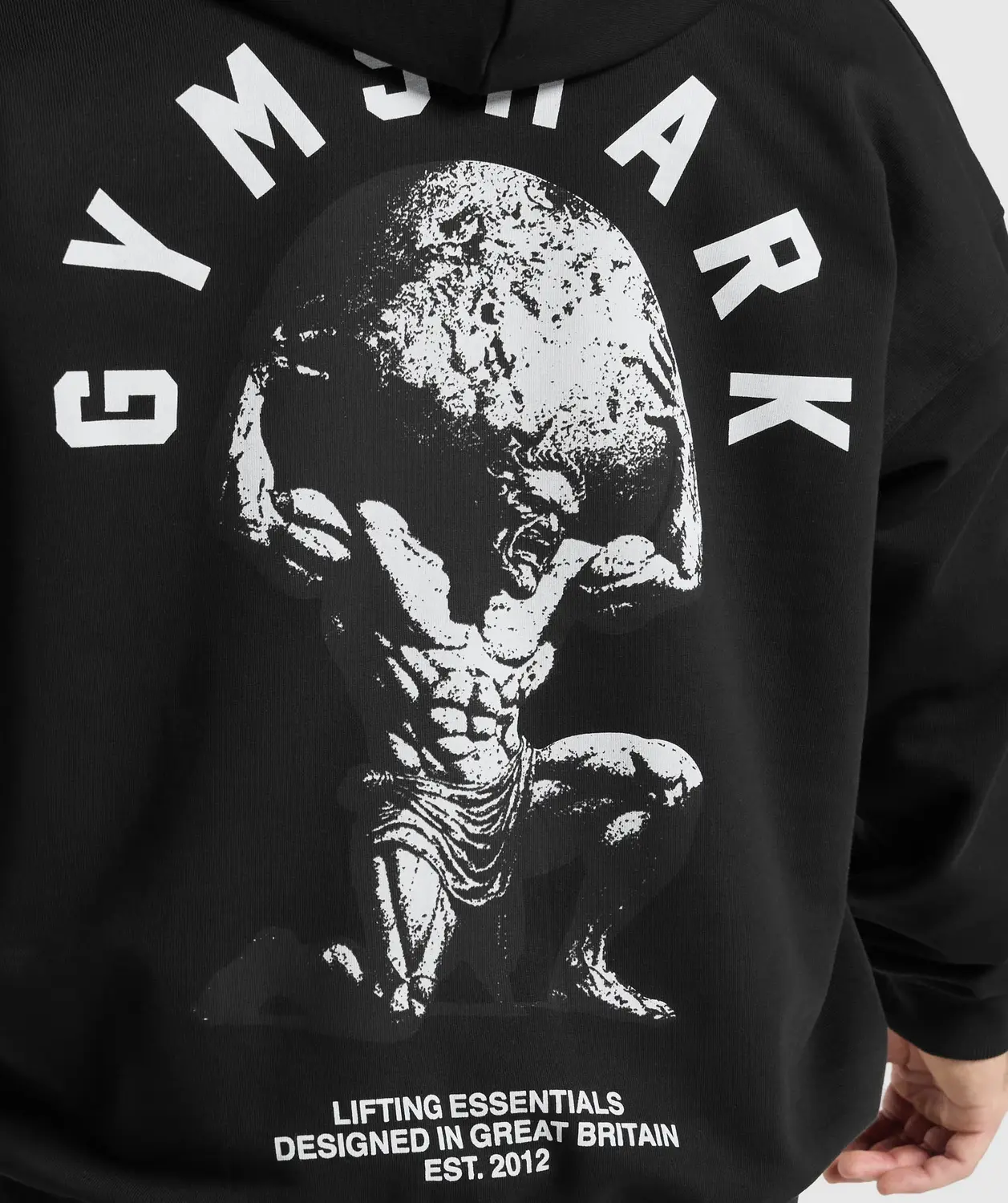 Atlas Zip Up Hoodie Oversized Fit - Image 4