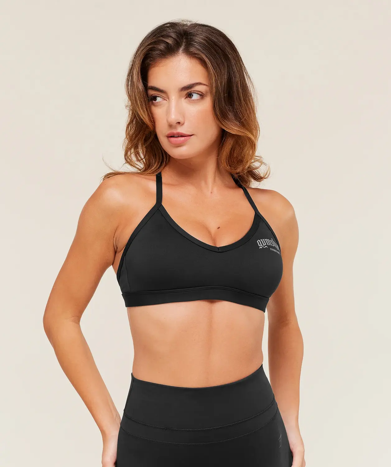 Graphic Sports Bra Light Support