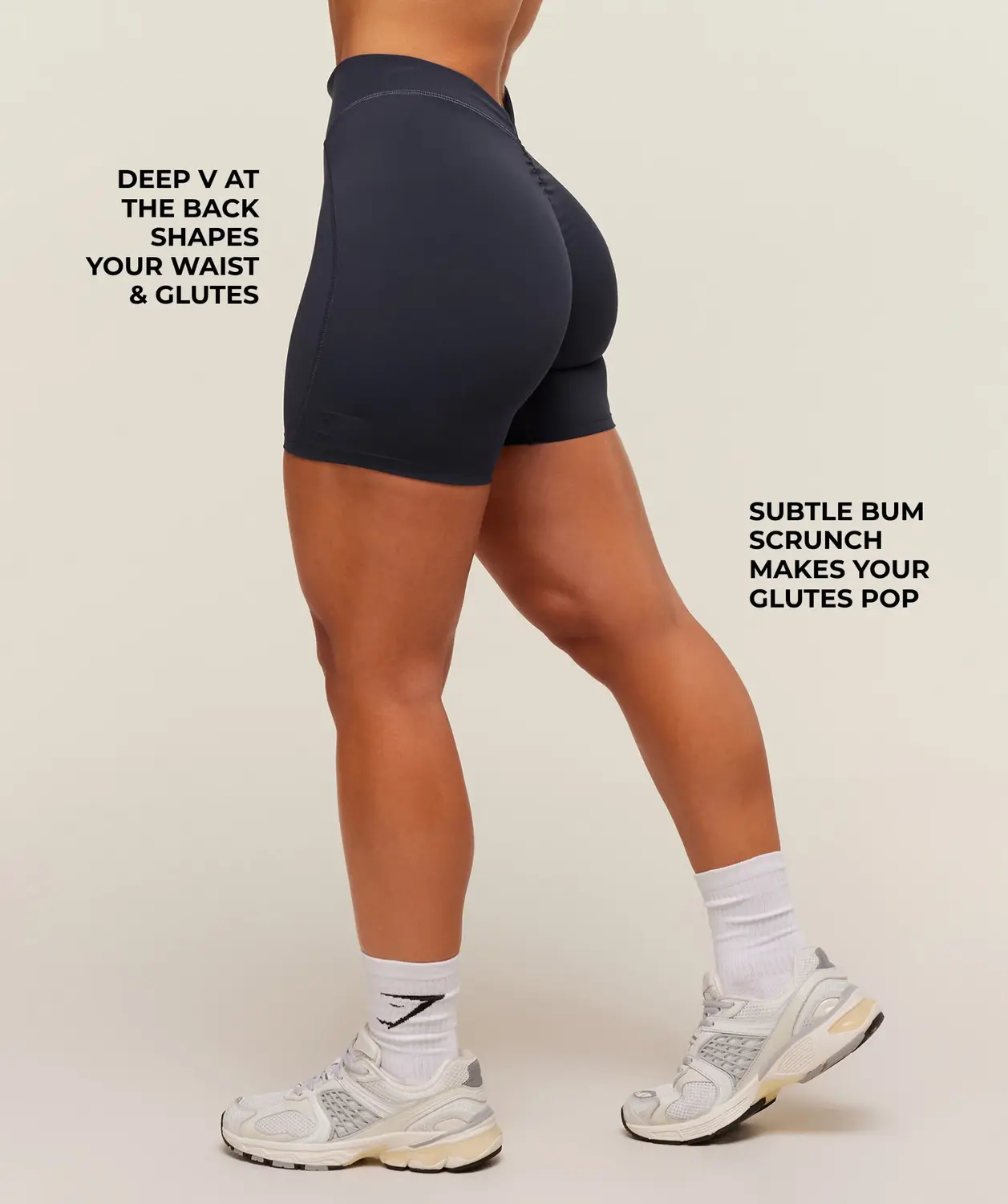 Lifting Dipped Waistband Shorts - Image 2