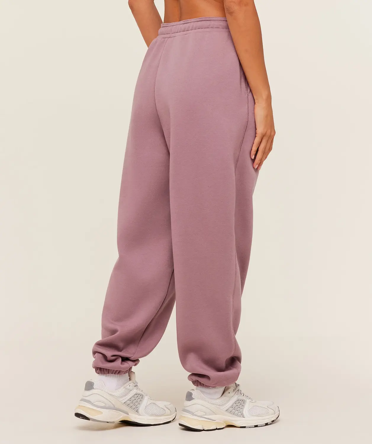 Cosy Luxe Cuffed Joggers Oversized Fit - Image 2