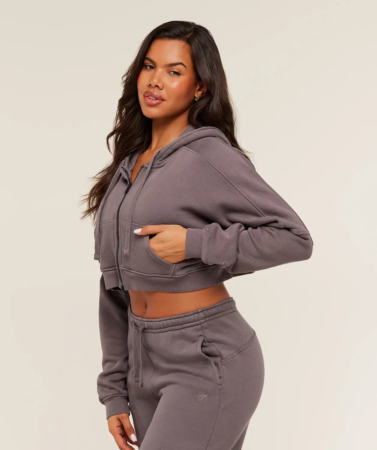 Pump Zip Through Hoodie Oversized Fit - Image 4