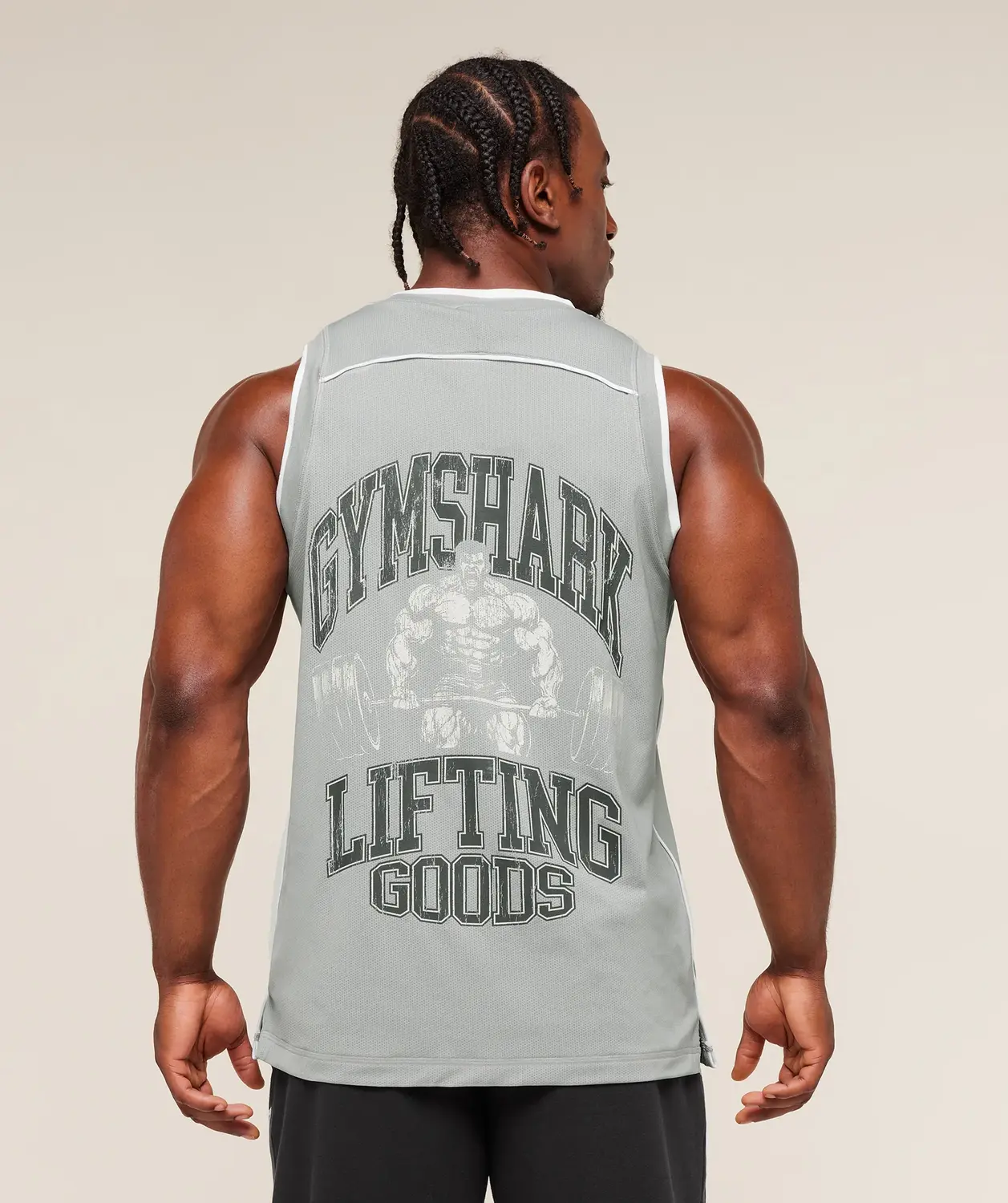 Graphic Basketball Mesh Tank - Image 6
