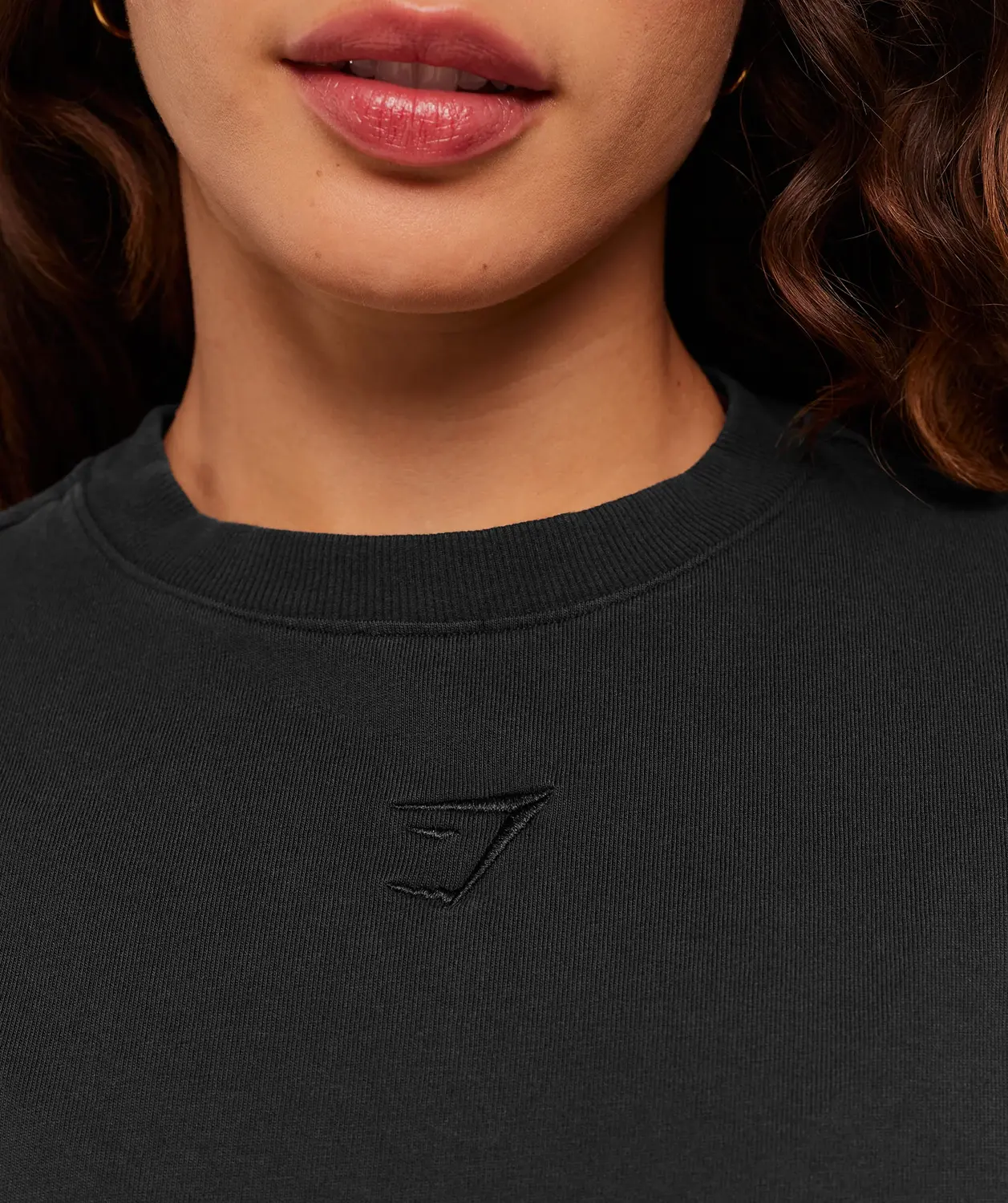 Power Washed Long Sleeve Top Oversized Fit - Image 5