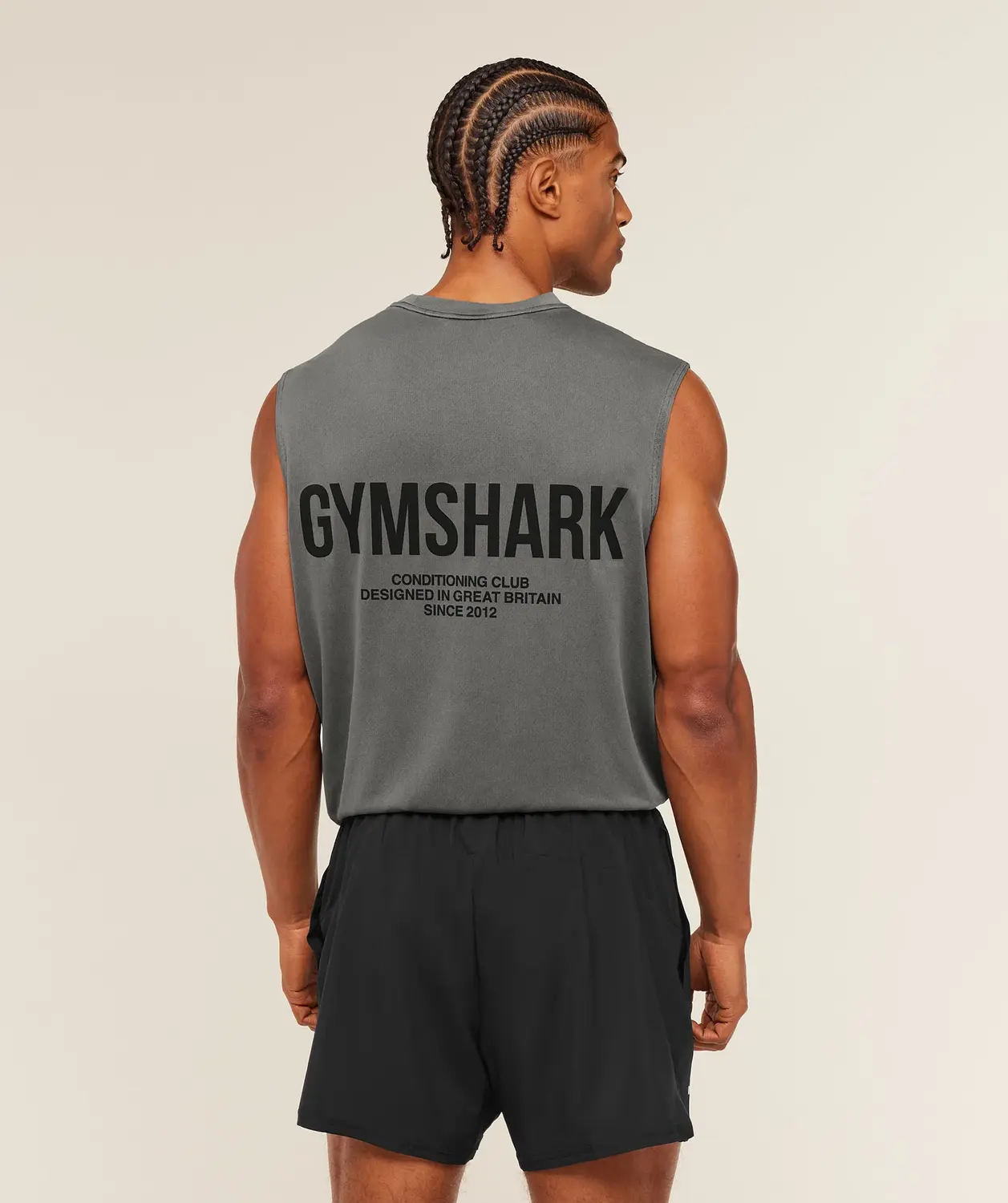 Conditioning Club Washed Tank Oversized Fit