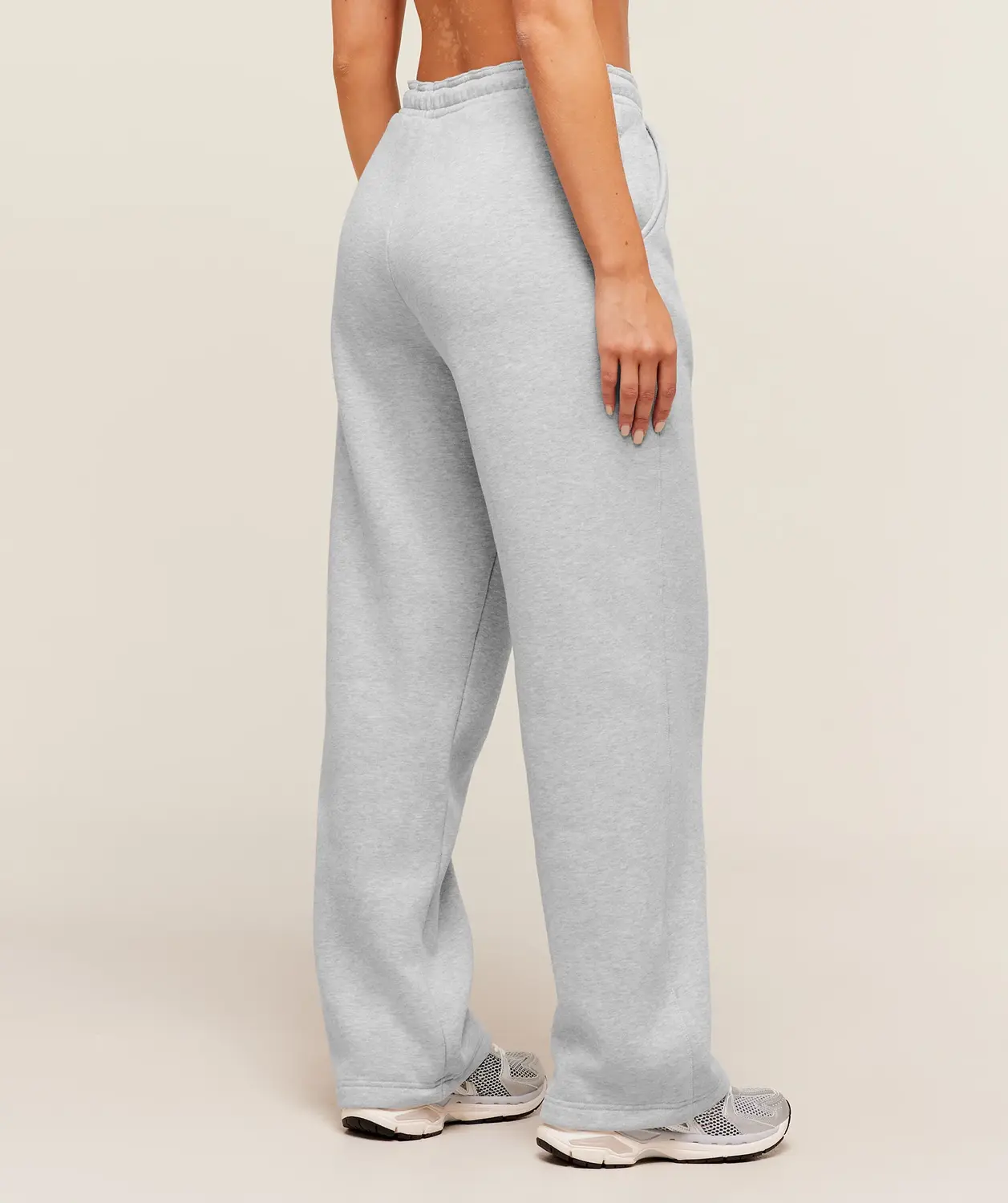 Cosy Luxe Straight Leg Regular Joggers Oversized Fit - Image 3