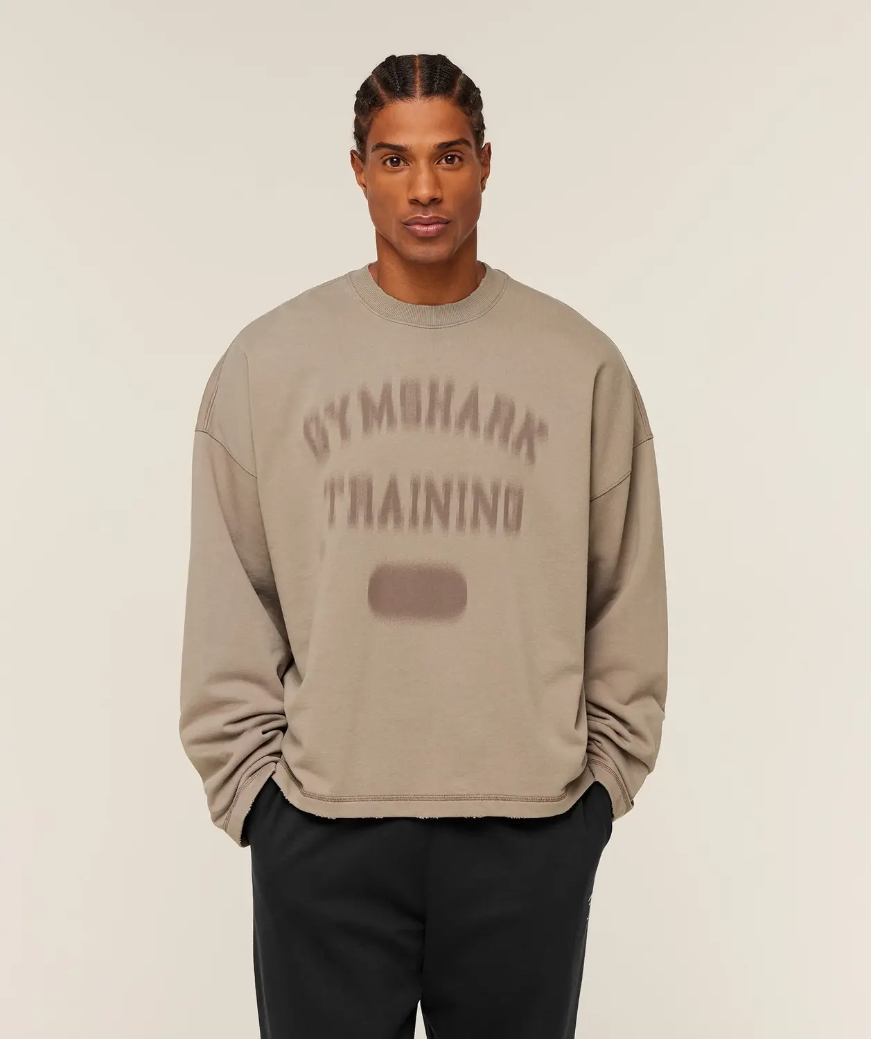 Re-Rack Crew Neck Pullover Oversized Fit