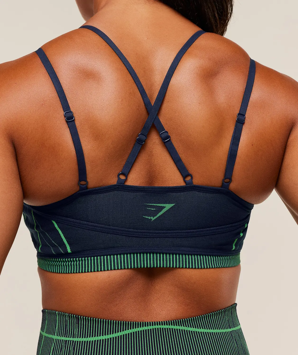 Apex Seamless Strappy Sports Bra Light Support - Image 5