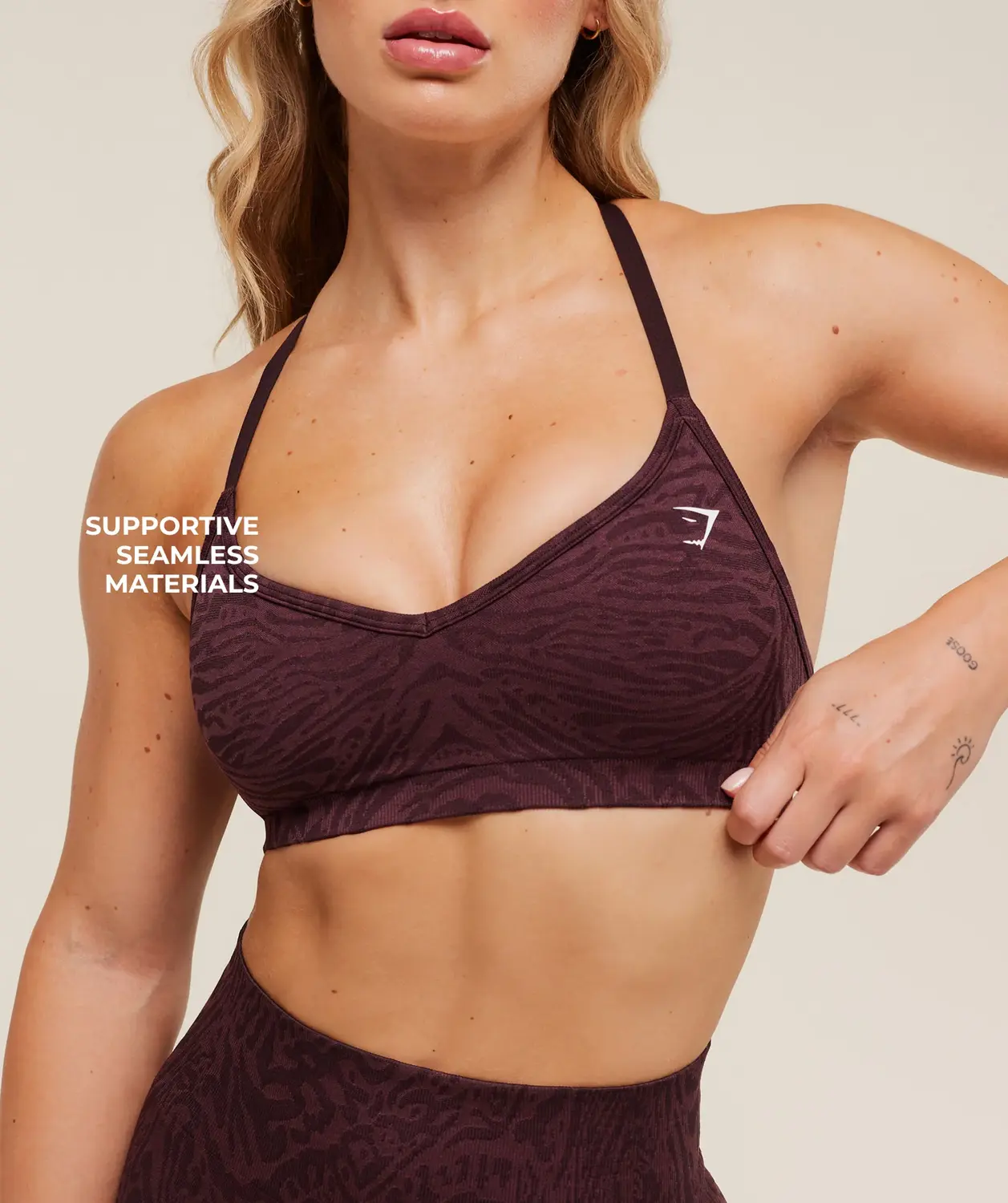 Adapt Animal Seamless Sports Bra Light Support - Image 5
