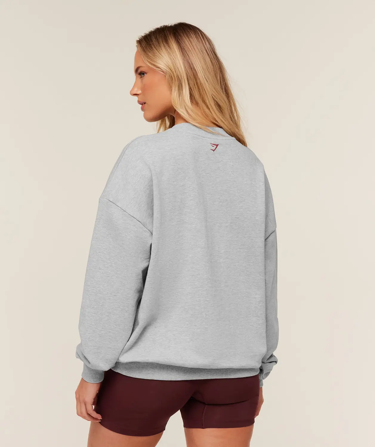 Collegiate Graphic Crew Neck Pullover Oversized Fit - Image 2