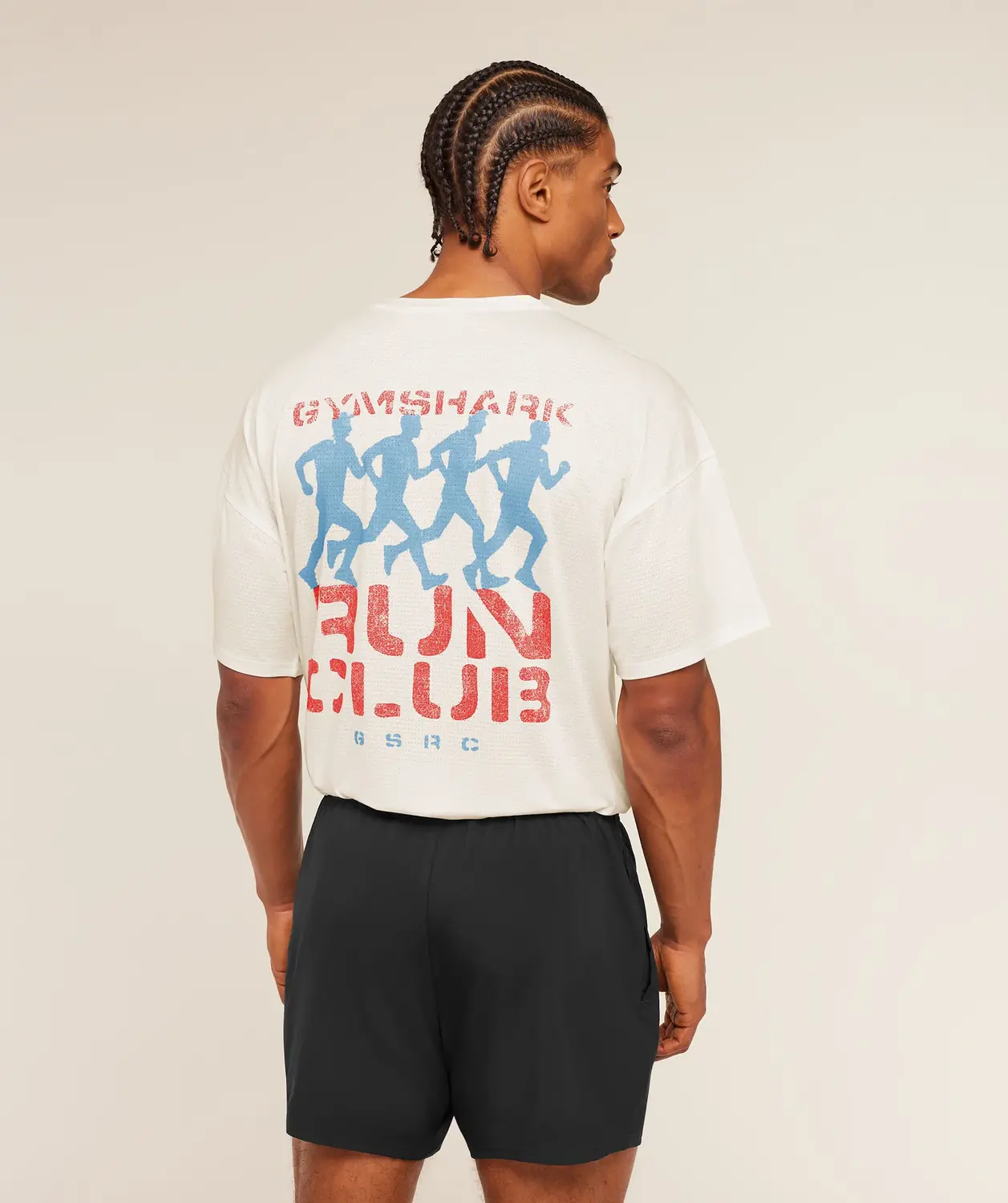 Gsrc Stencil Graphic T-Shirt Oversized Fit