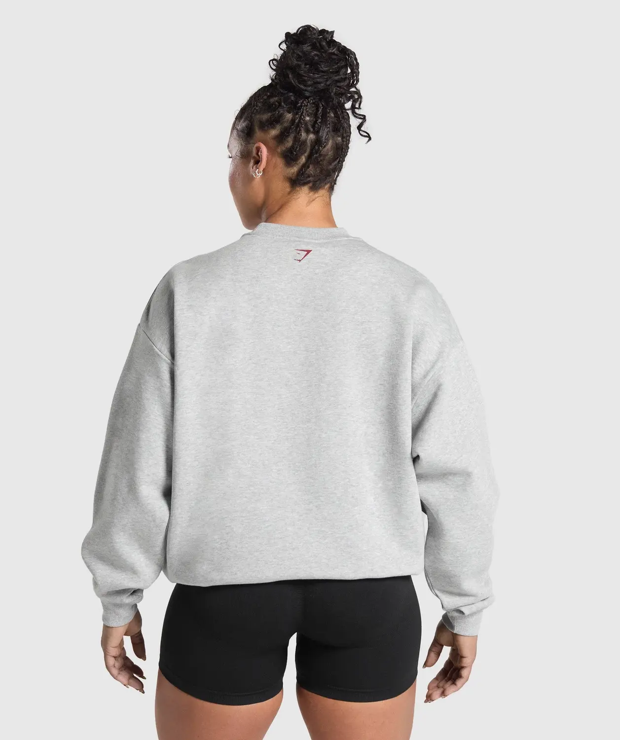Lifting Essentials Graphic Brushed Oversized Sweatshirt Oversized Fit - Image 2
