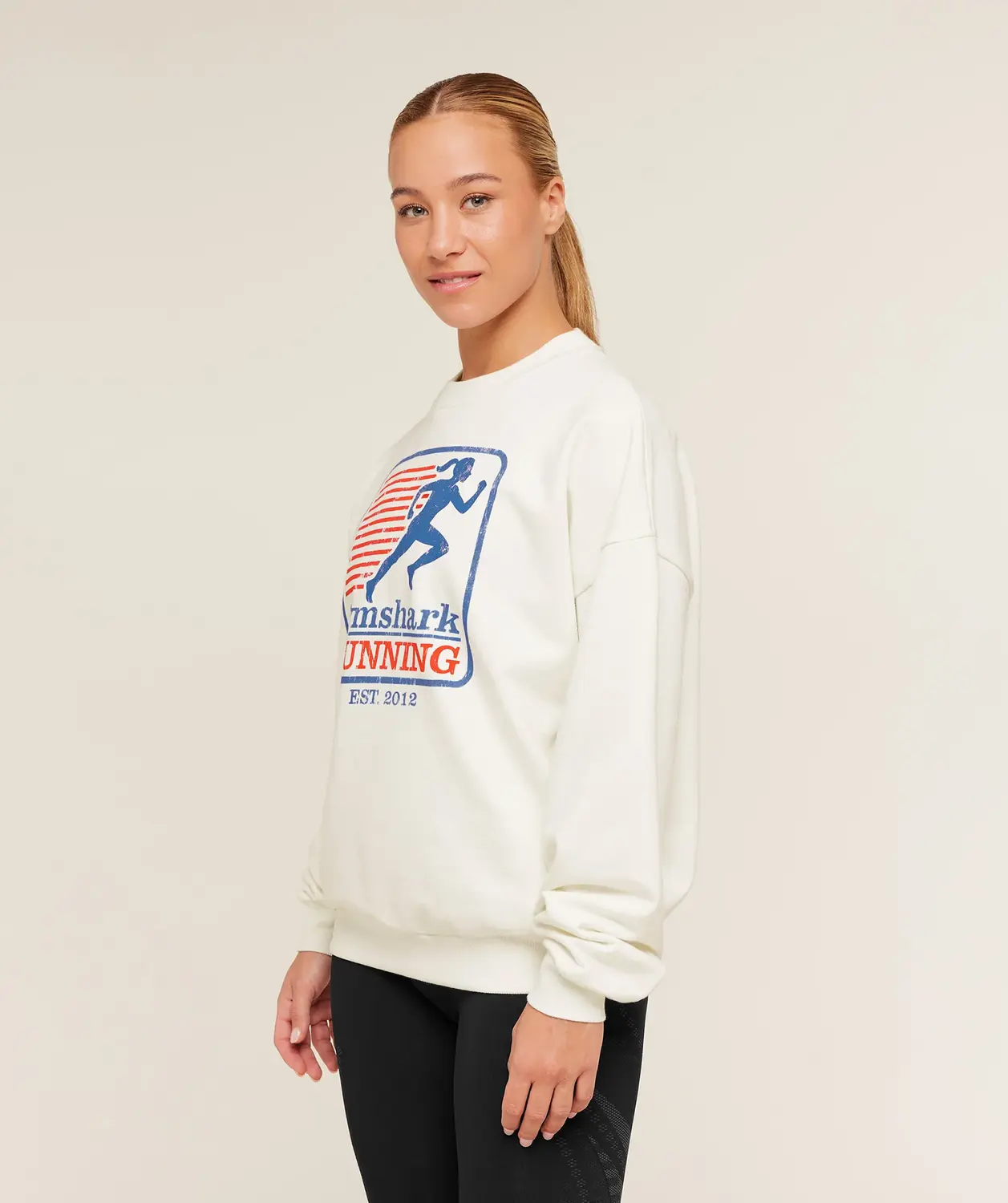 Run Club Graphic Sweatshirt Oversized Fit - Image 3
