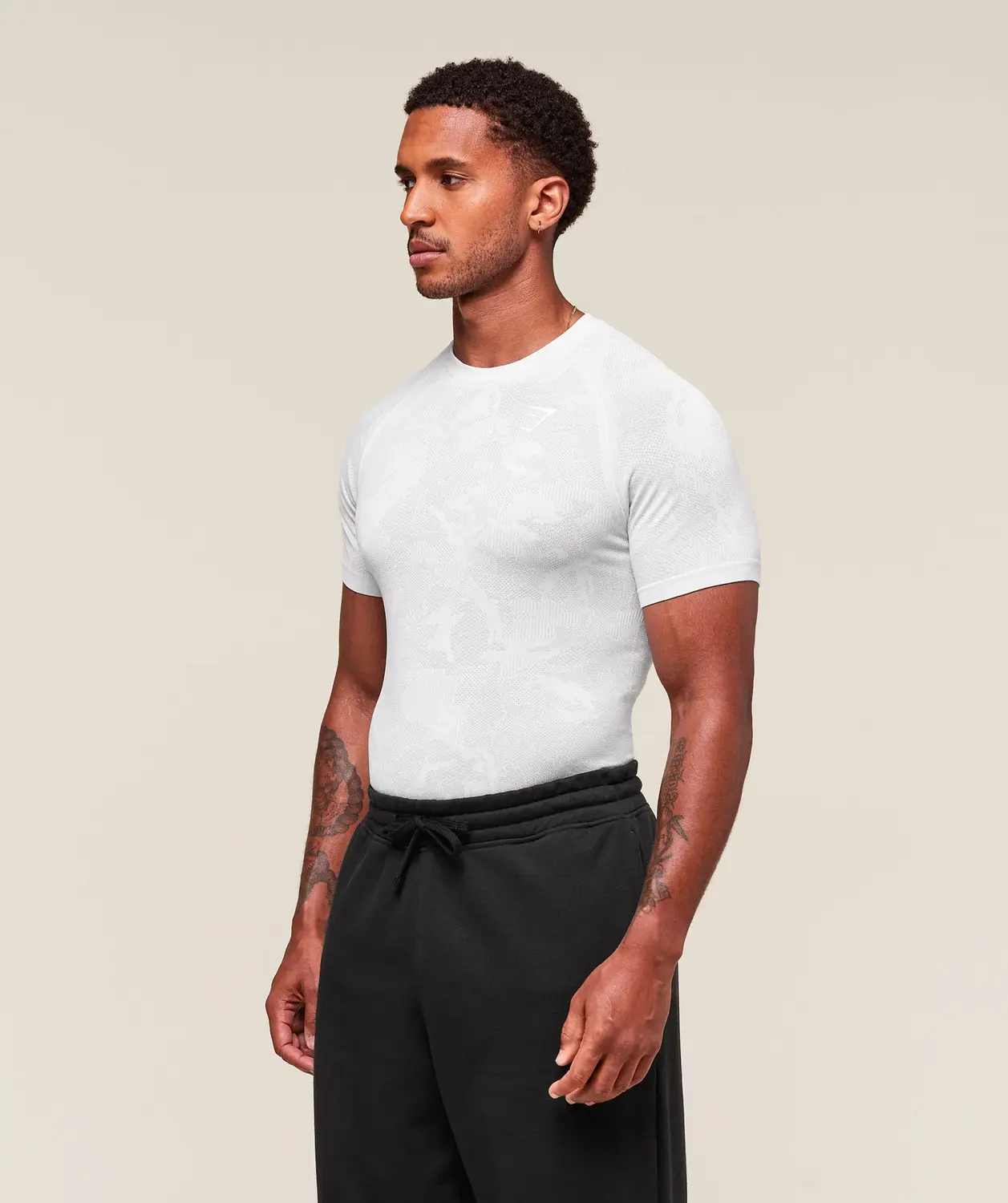 Geo Seamless T-Shirt Slim Fit - Image 6