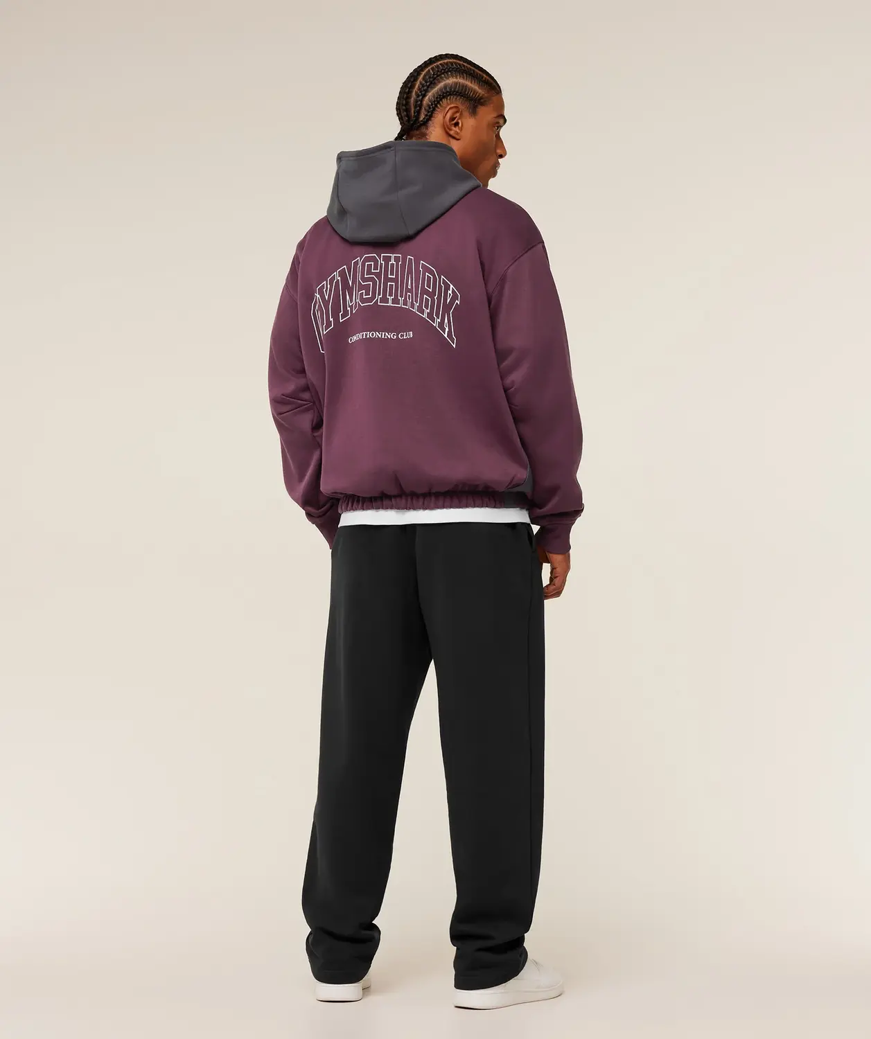 Collegiate Tech Hoodie Oversized Fit - Image 4