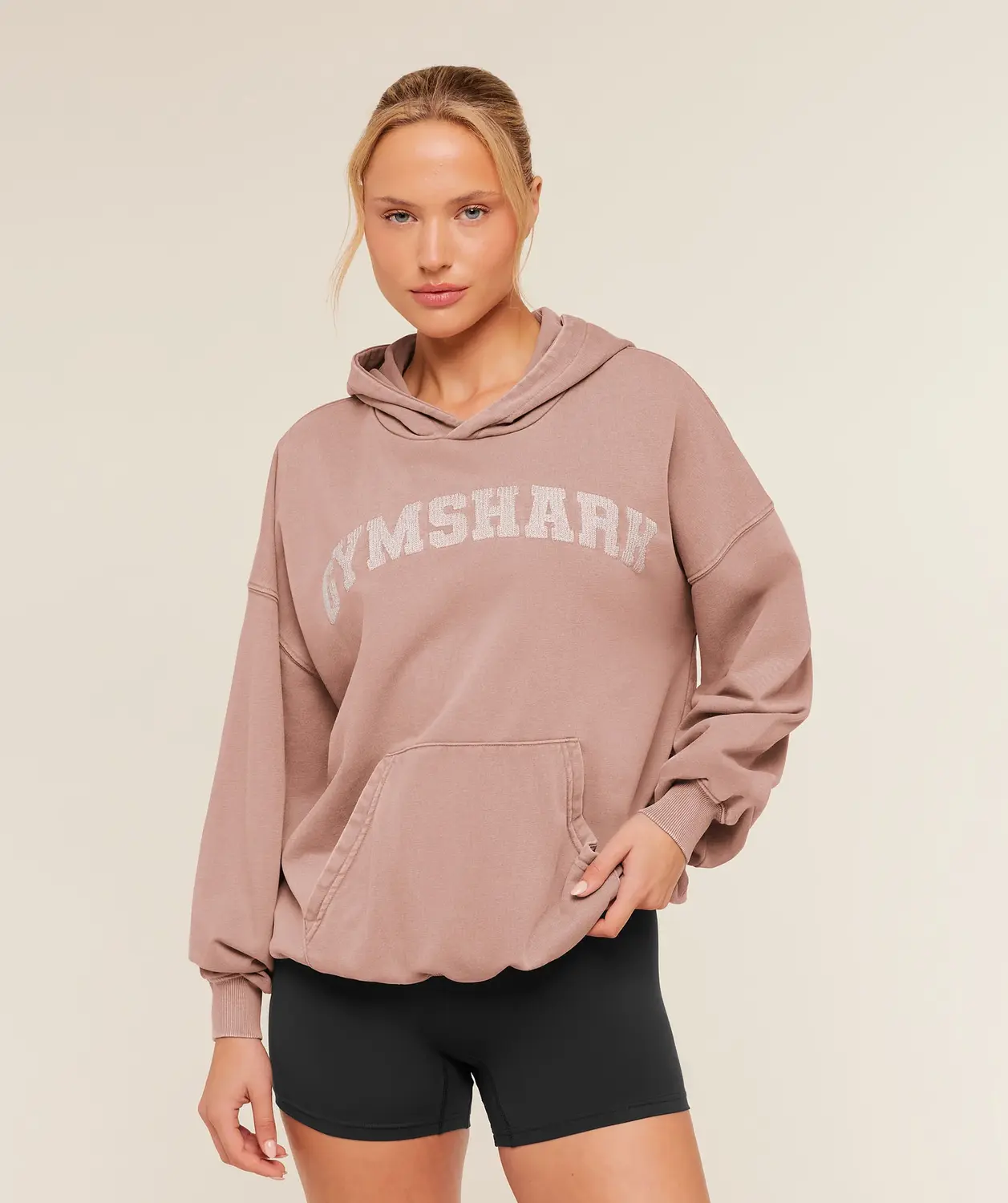 Chainstitch Graphic Hoodie Oversized Fit