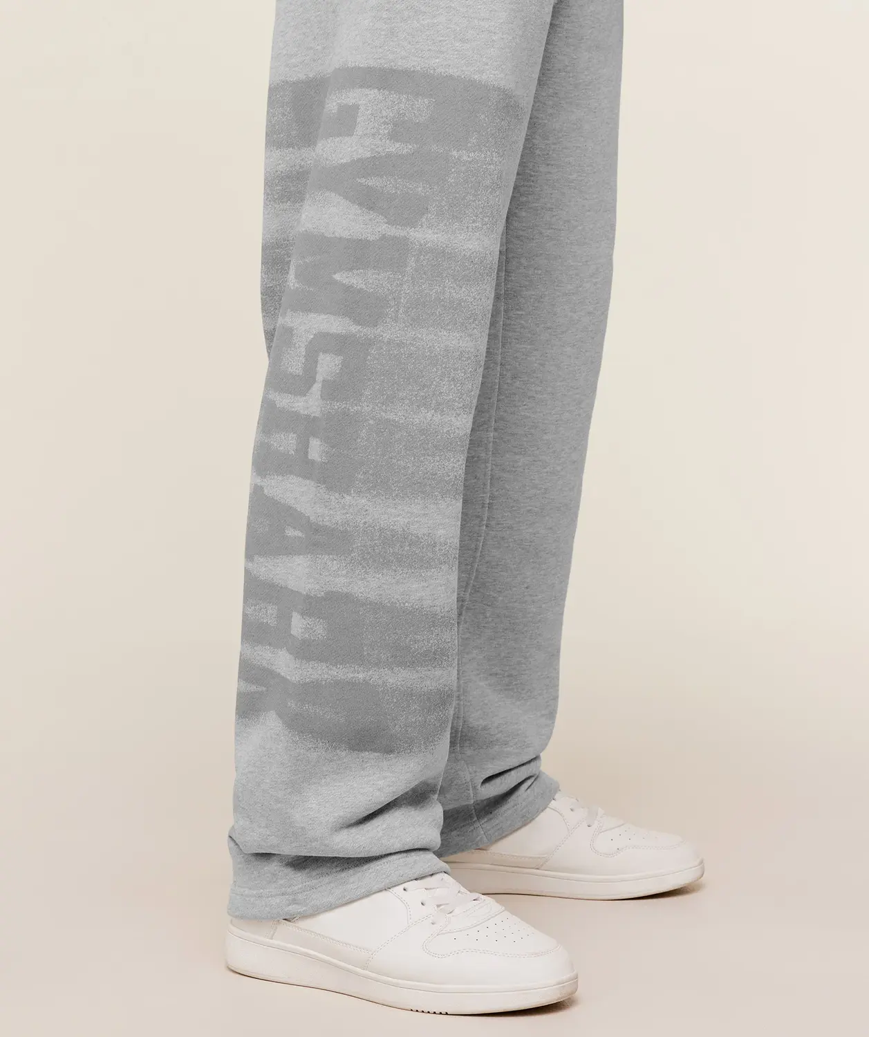 Fade Graphic Straight Leg Pants Oversized Fit - Image 4