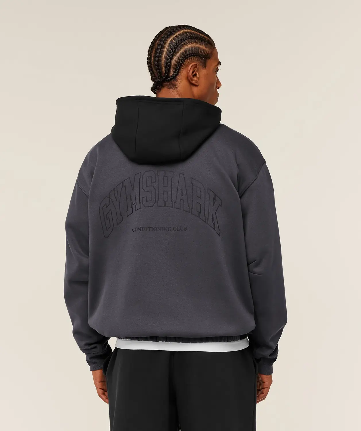 Collegiate Tech Hoodie Oversized Fit - Image 2