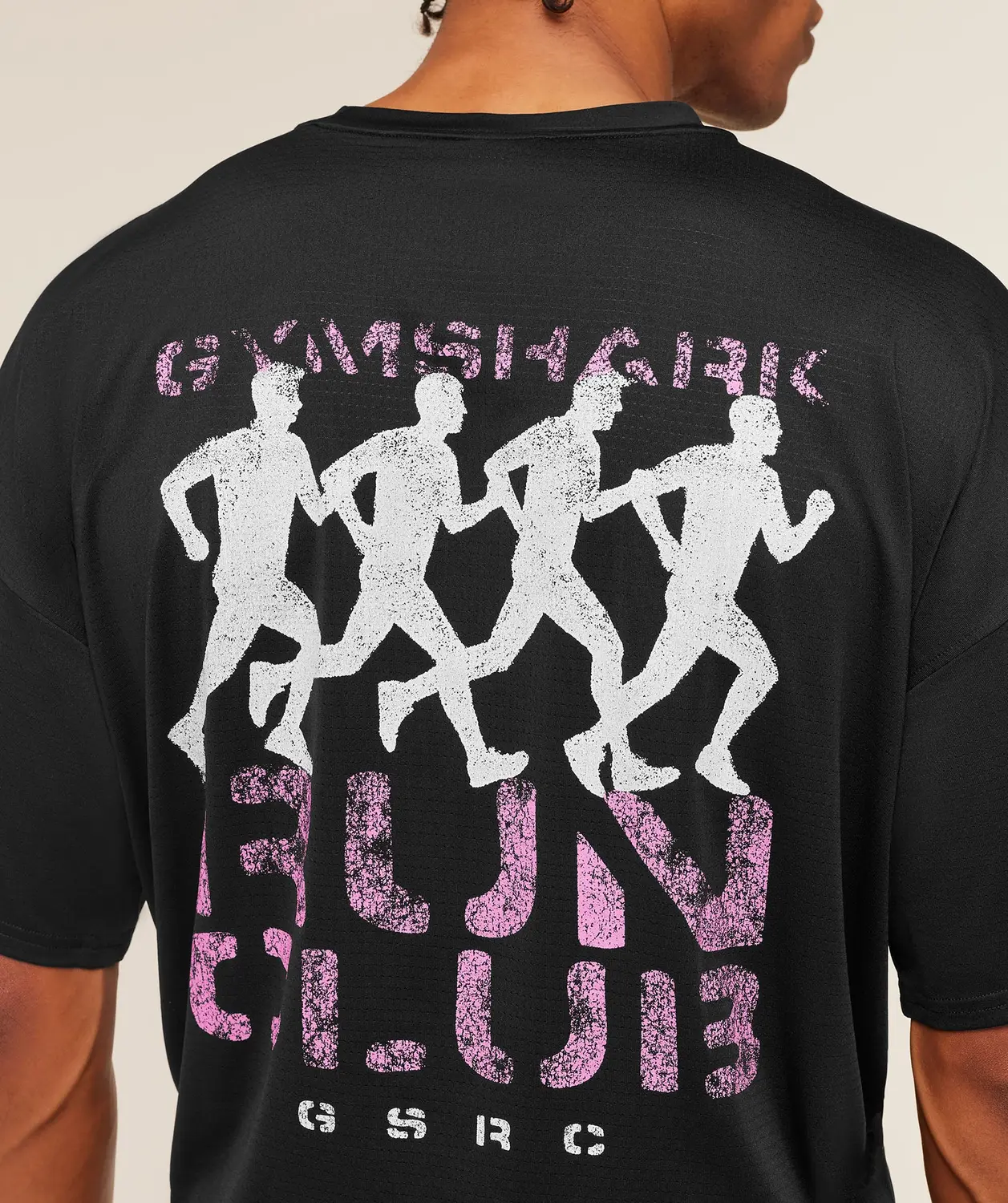 Gsrc Stencil Graphic T-Shirt Oversized Fit - Image 5