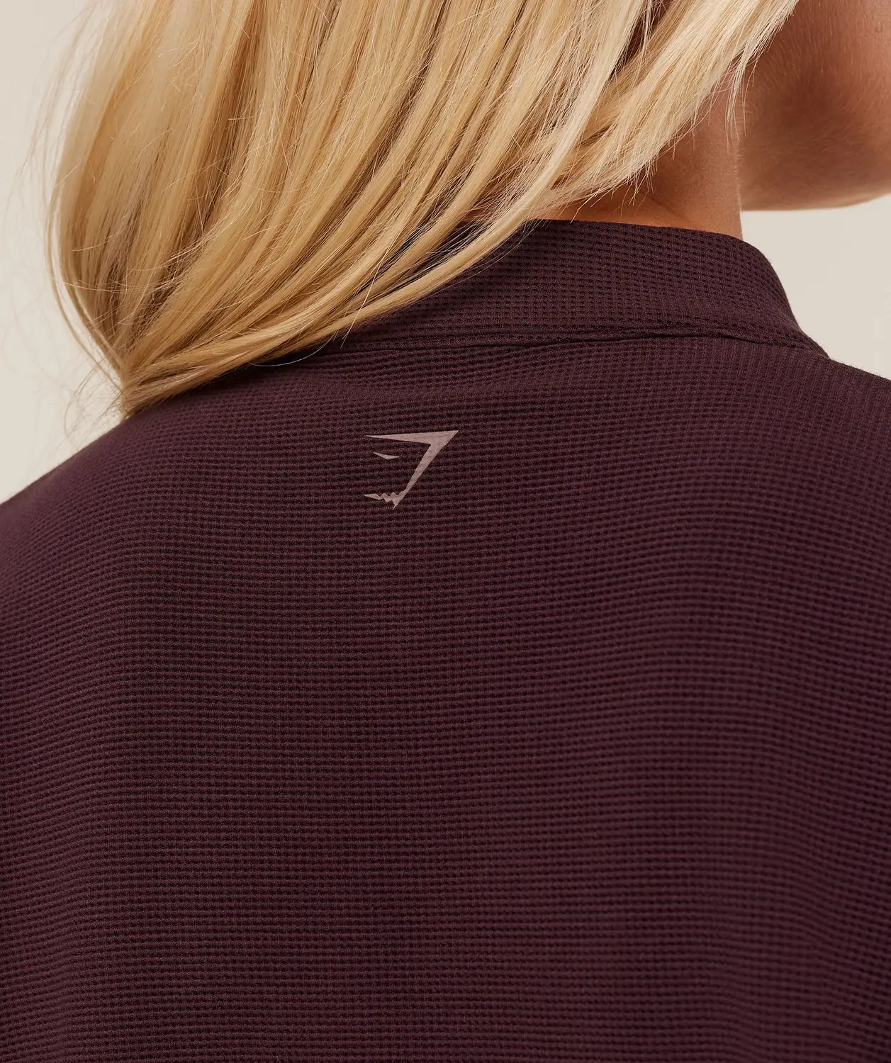 Waffle Midi Zip Up Jacket - Image 7