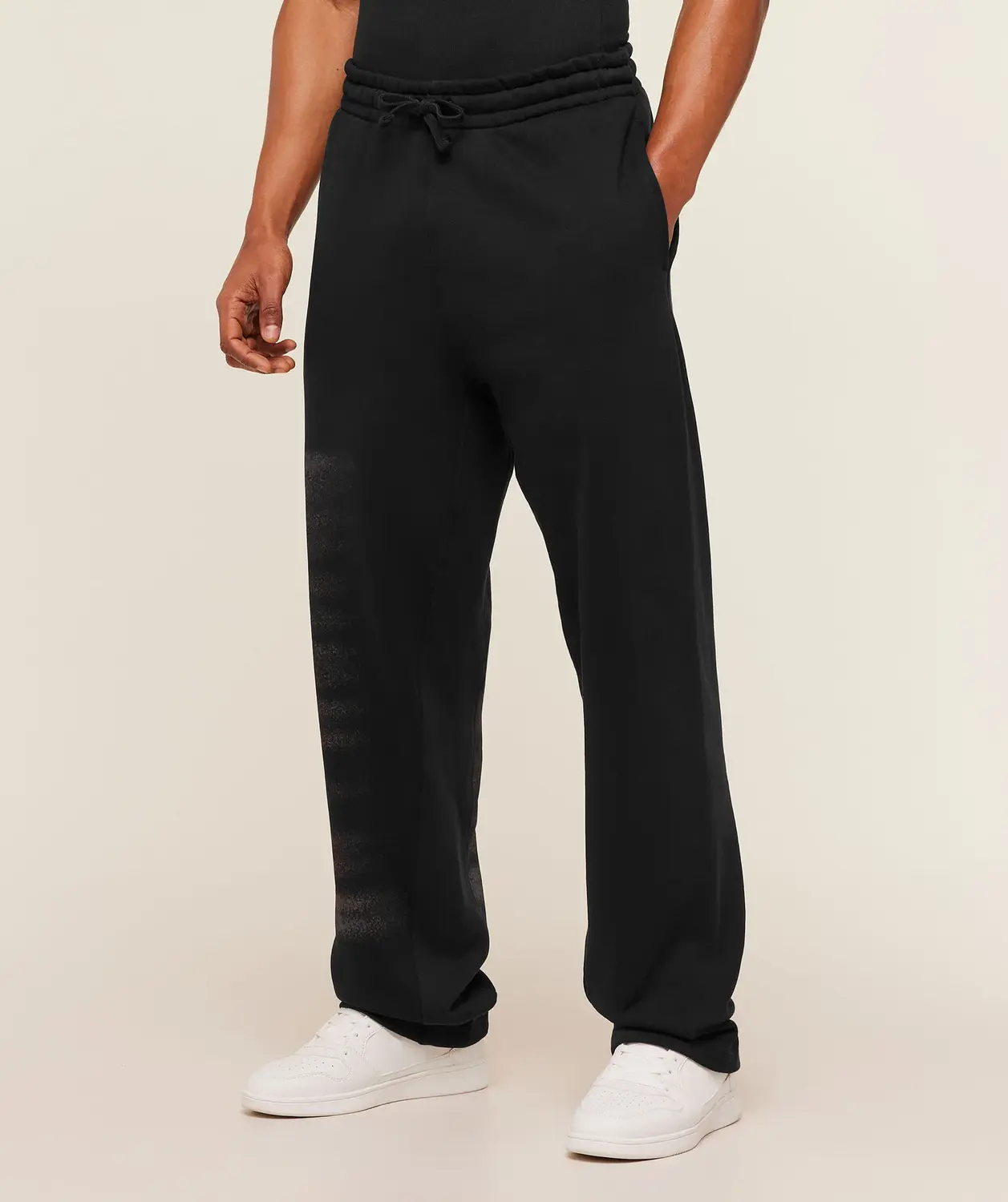 Fade Graphic Straight Leg Pants Oversized Fit - Image 4