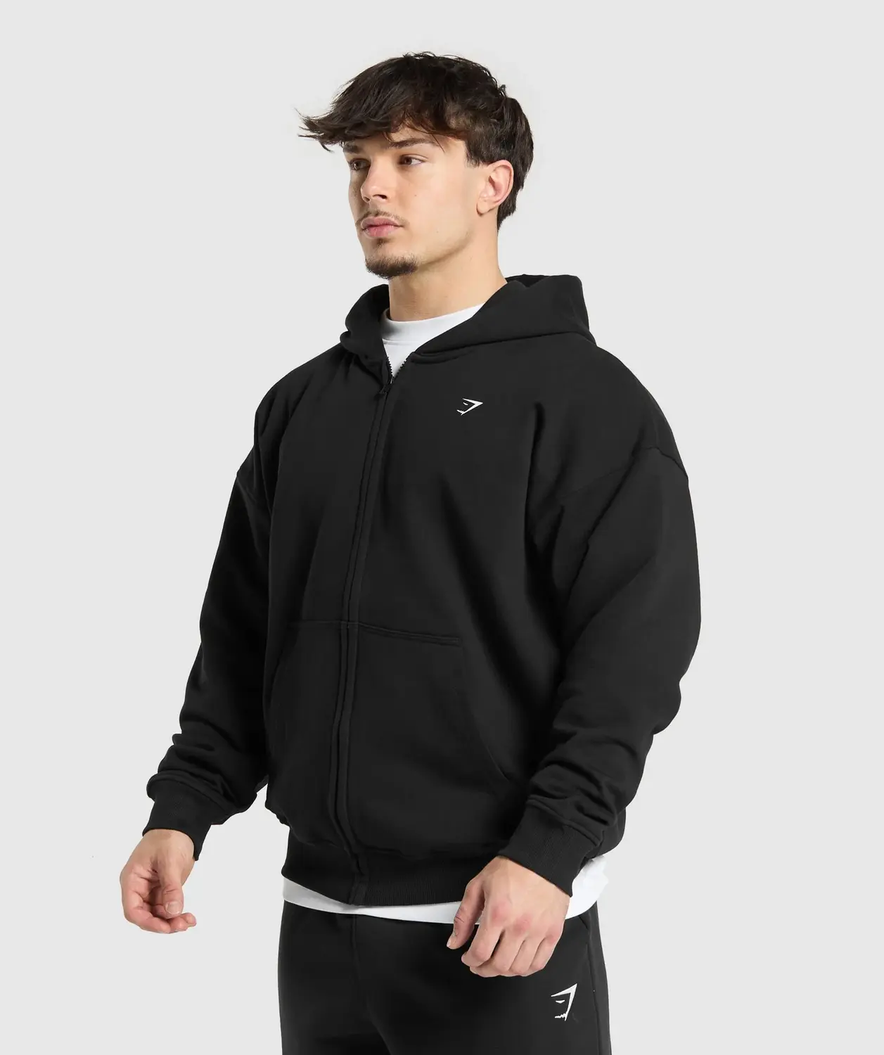 Atlas Zip Up Hoodie Oversized Fit - Image 5