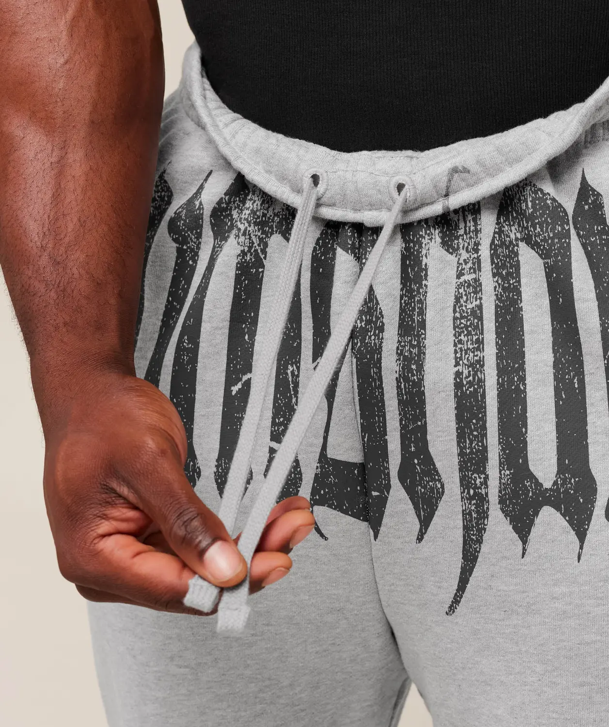Fade Graphic Straight Leg Joggers Oversized Fit - Image 8