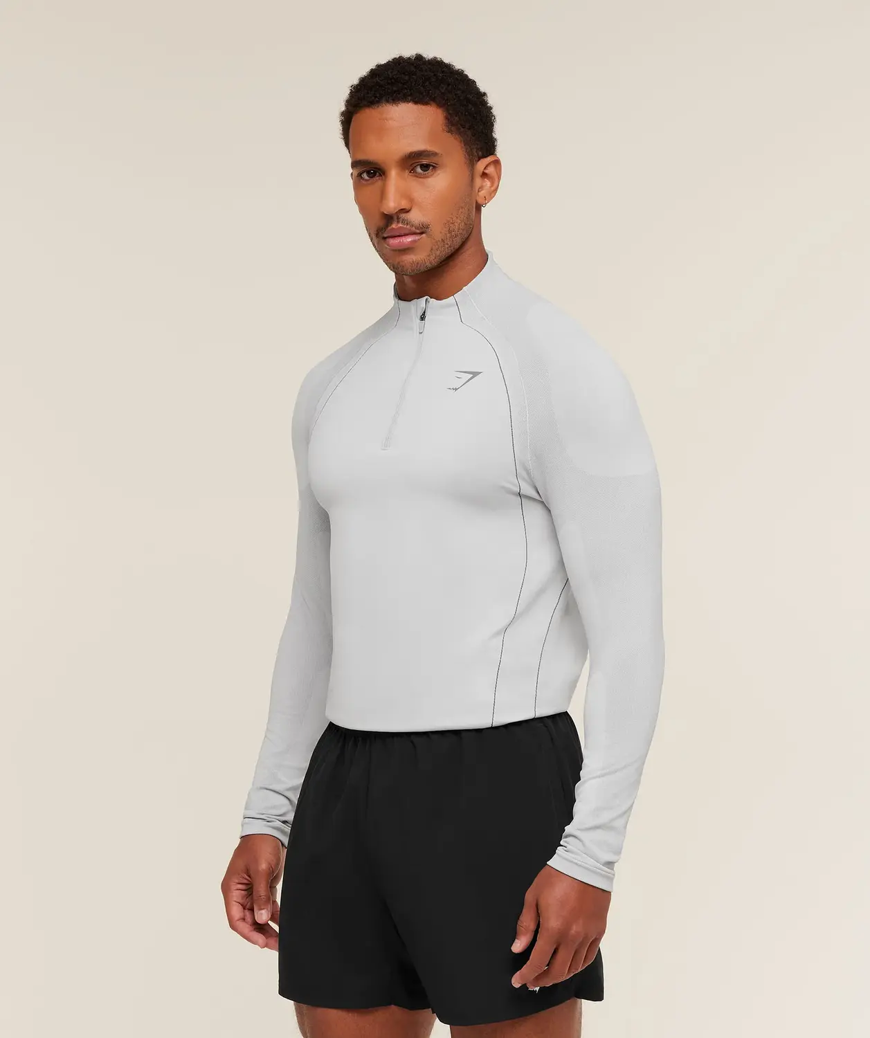 Apex Seamless 1/4 Zip Slim Fit - Image 3