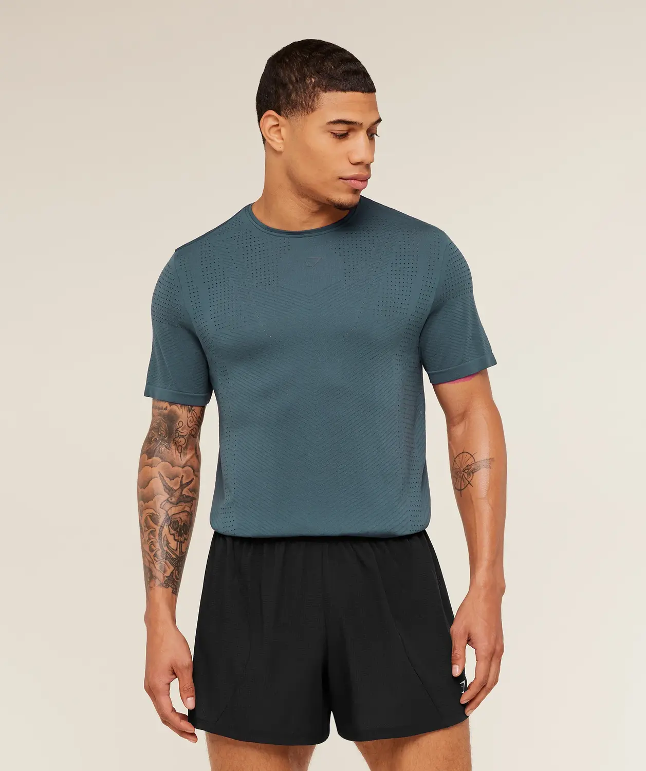 Seamless Running T-Shirt Slim Fit