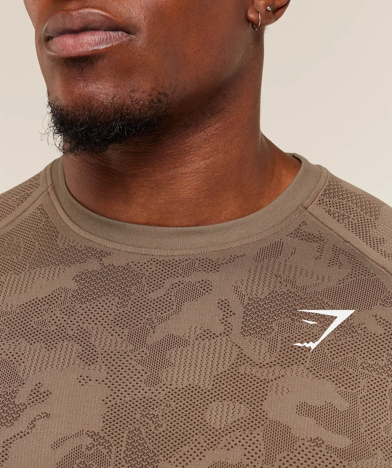 Geo Seamless T-Shirt Slim Fit - Image 5