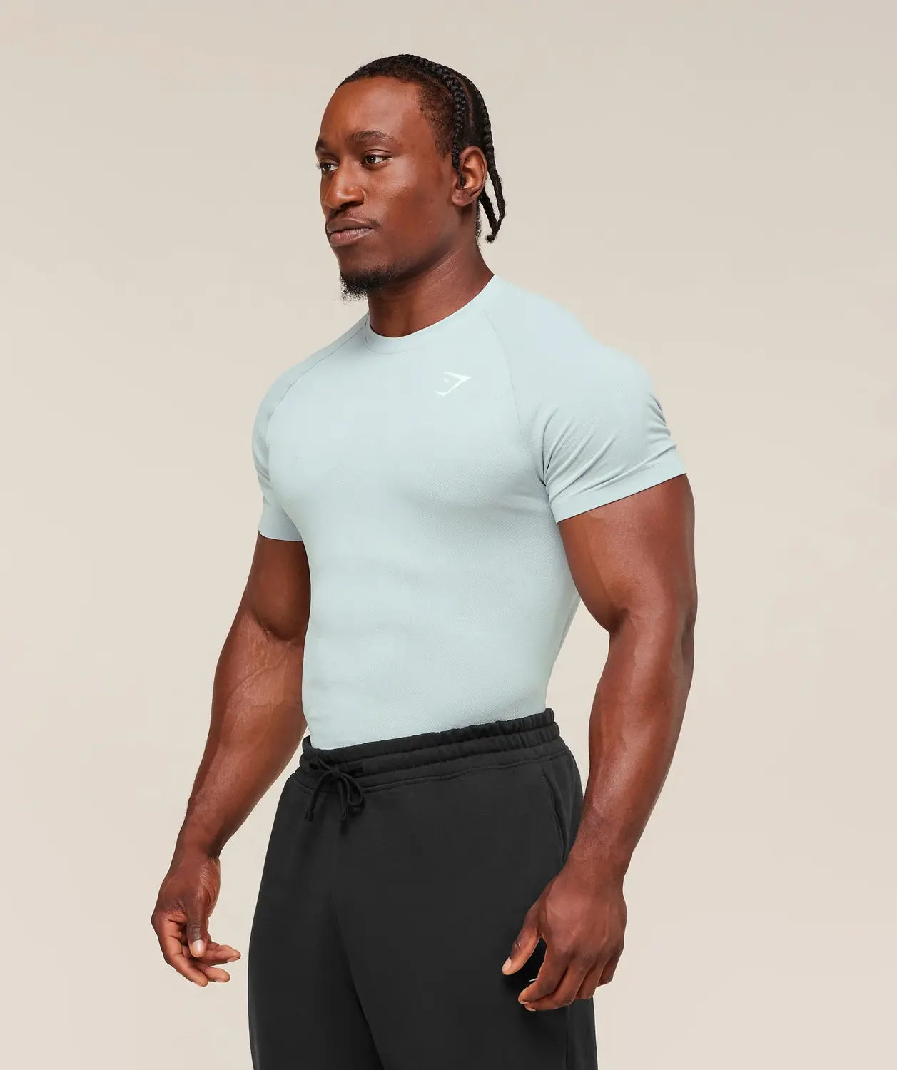 Geo Seamless T-Shirt Slim Fit - Image 3